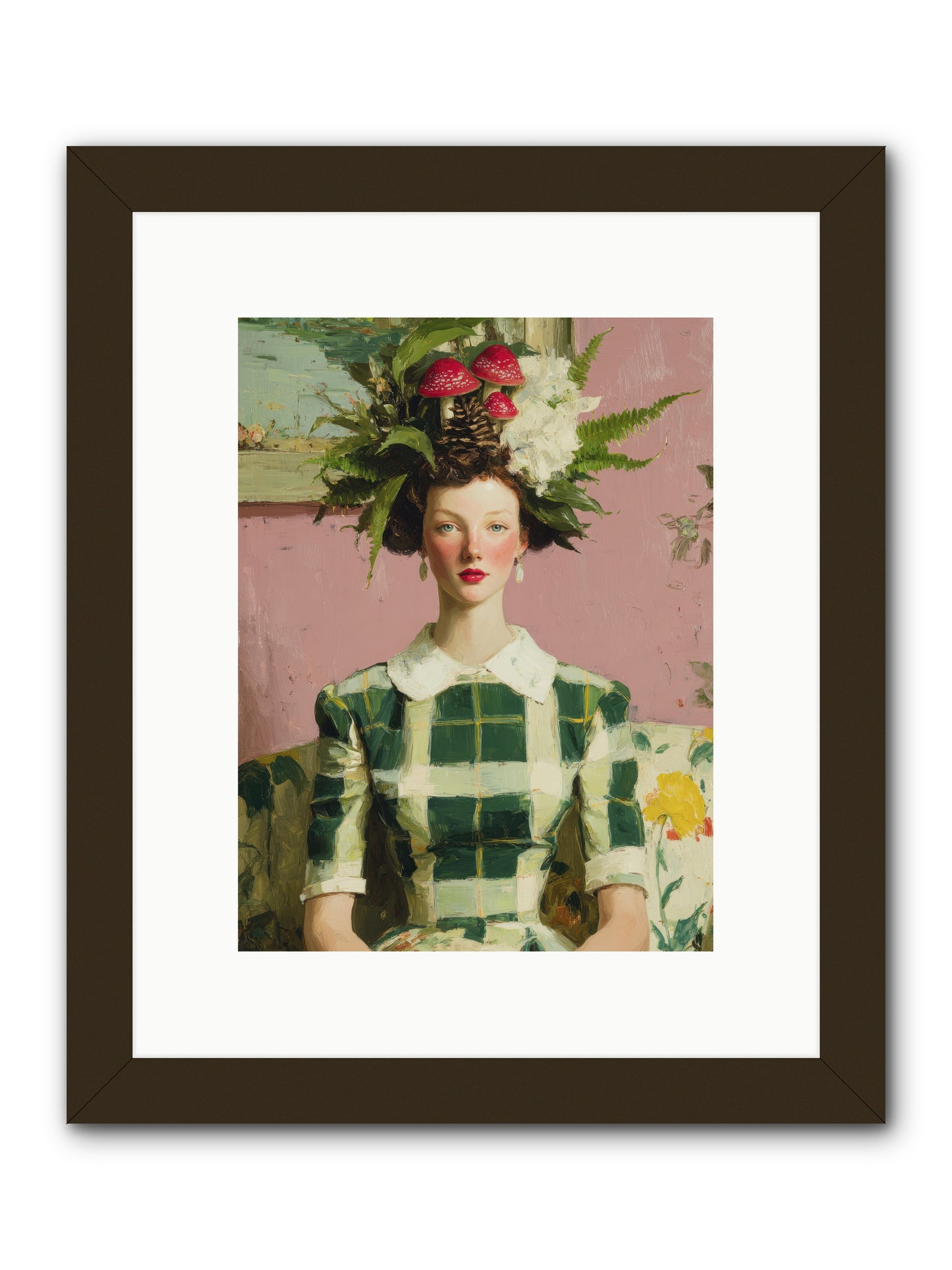 Summer Guests Only -- Framed Print - Black 9x12