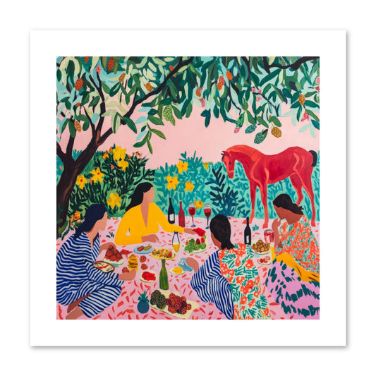 Summer Lingers -- Paper Print 10x10