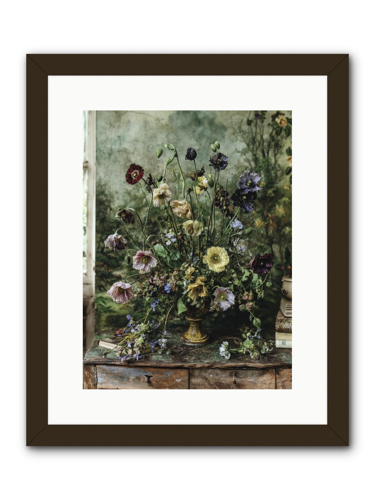Summer Lustre -- Framed Print - Black 12x16