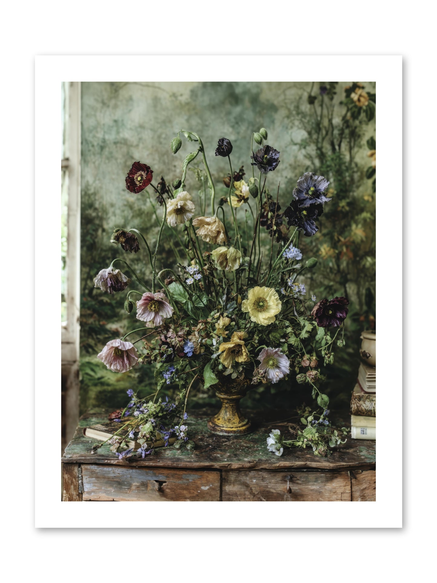 Summer Lustre -- Loose Canvas Print 12x16