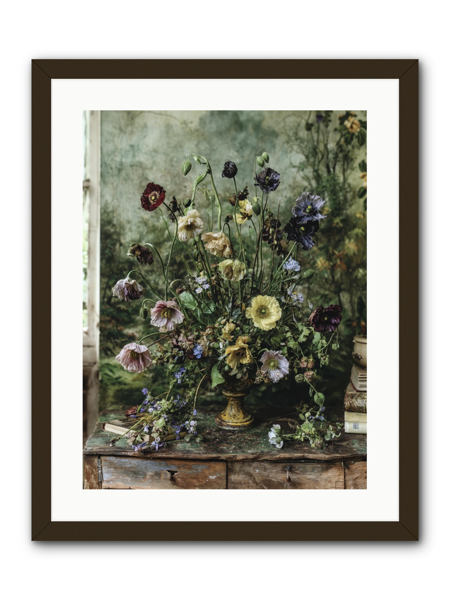 Summer Lustre -- Framed Print - Black 18x24