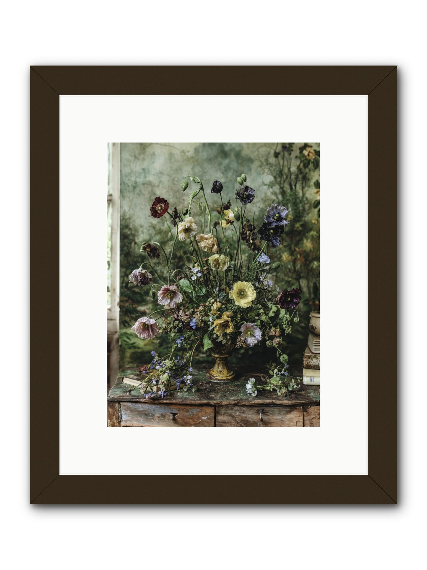 Summer Lustre -- Framed Print - Black 9x12