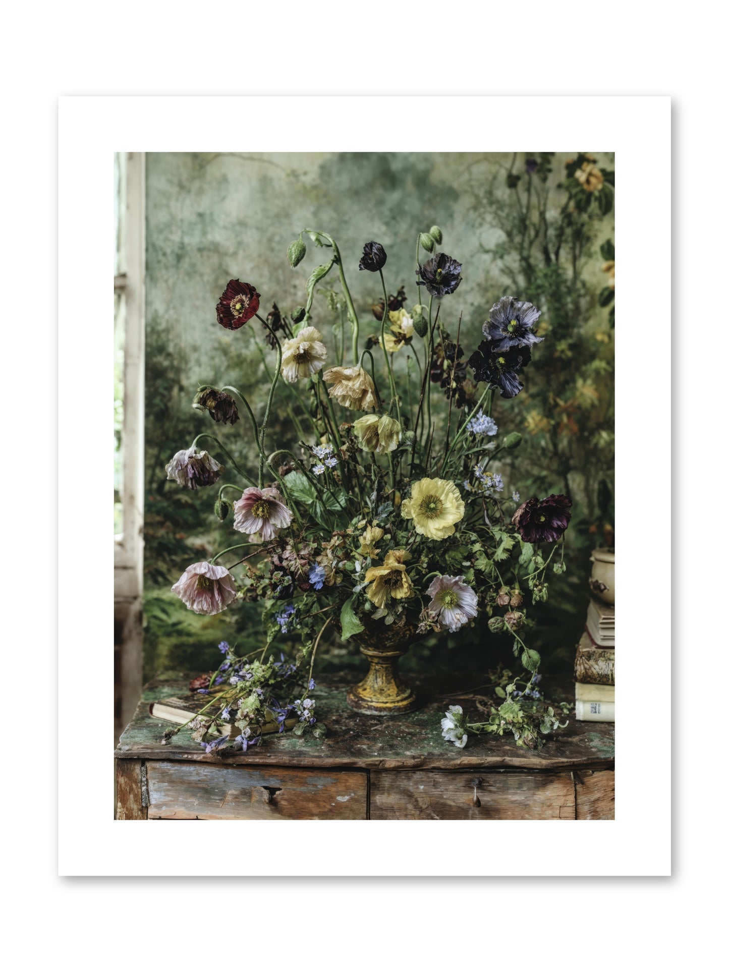 Summer Lustre -- Loose Canvas Print 9x12