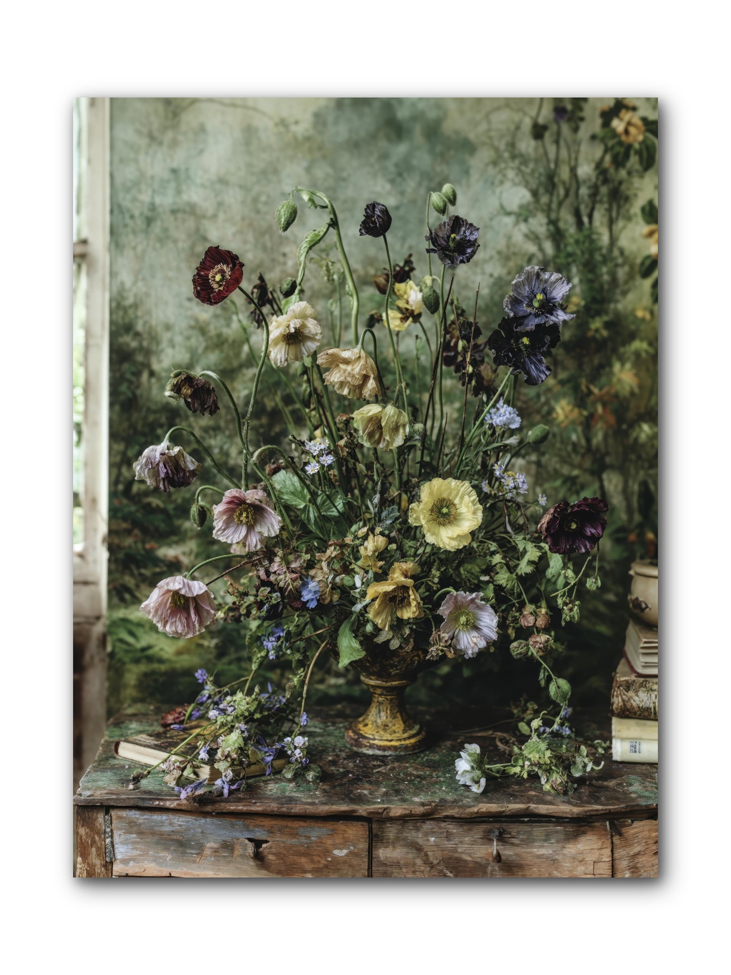 Summer Lustre -- Wrapped Canvas 9x12