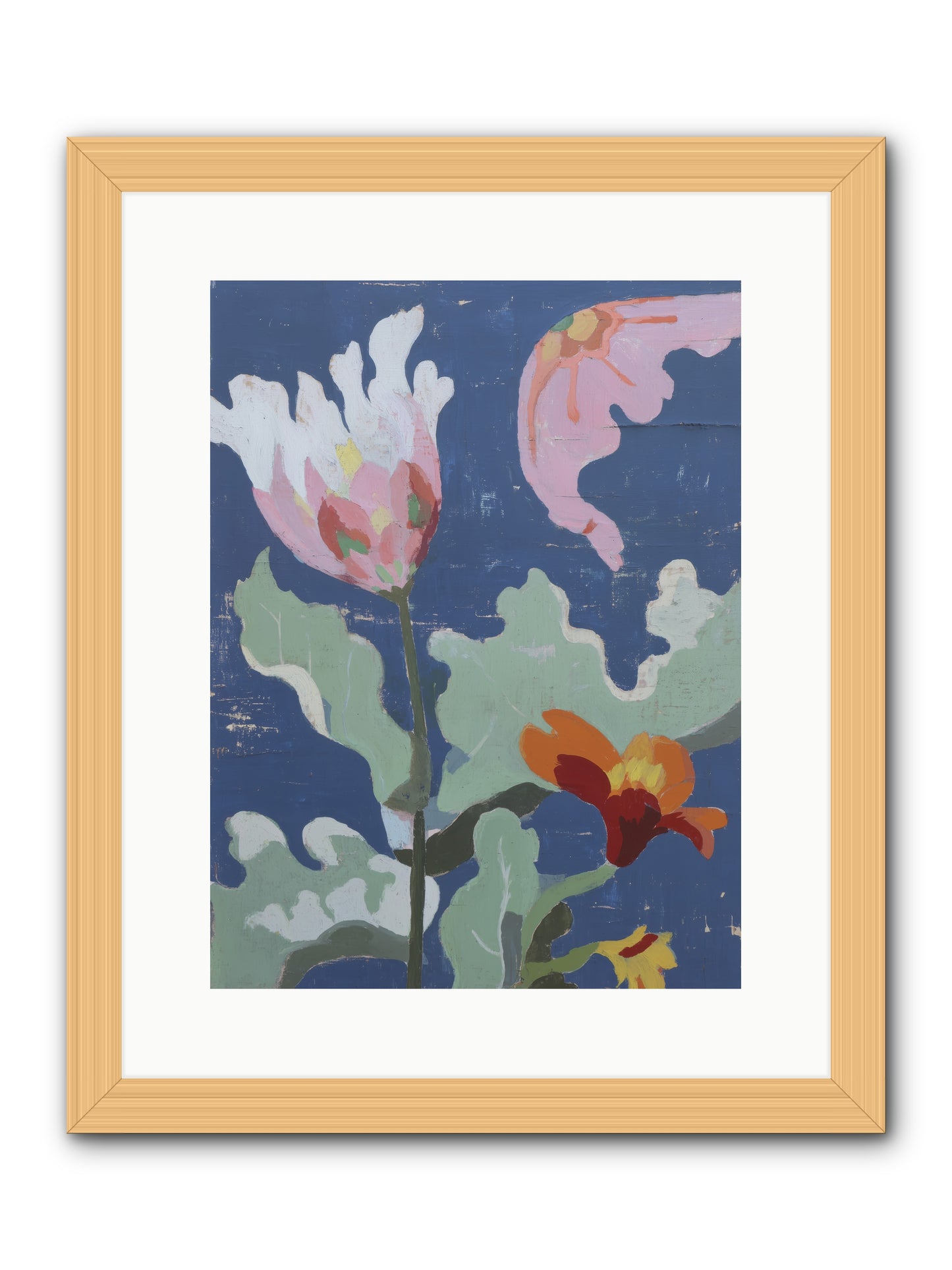 Summer Memory -- Framed Print - Natural 12x16