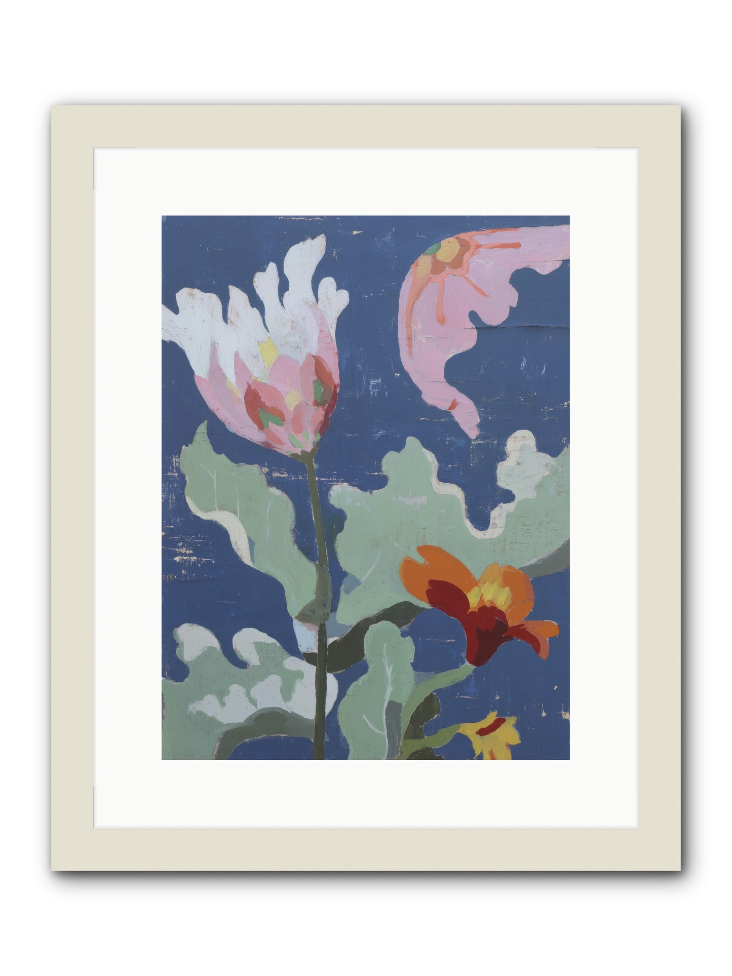 Summer Memory -- Framed Print - White 12x16