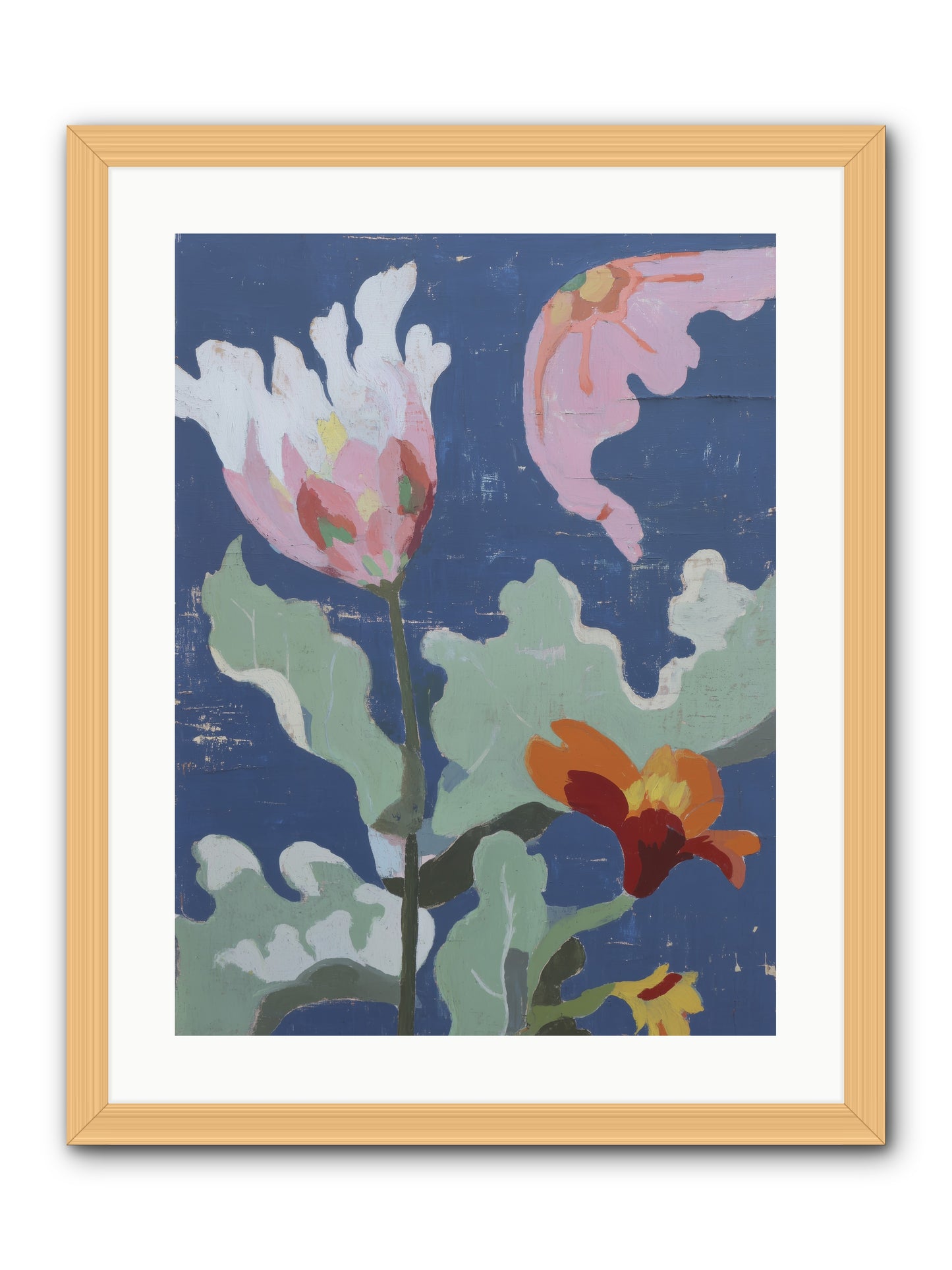 Summer Memory -- Framed Print - Natural 18x24