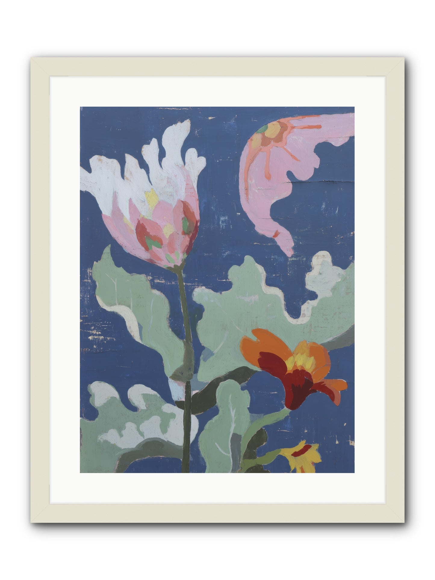 Summer Memory -- Framed Print - White 18x24