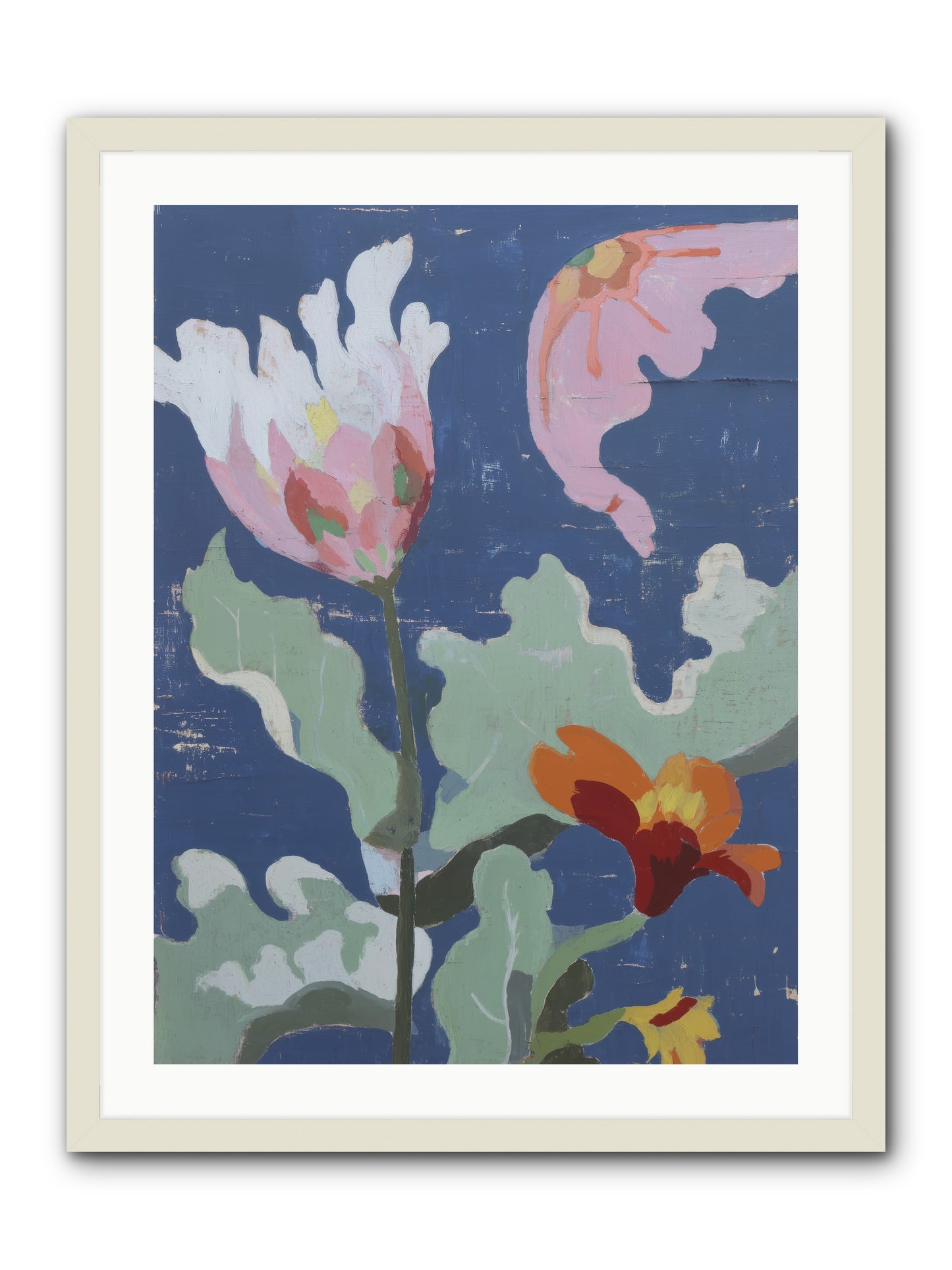 Summer Memory -- Framed Print - White 24x32