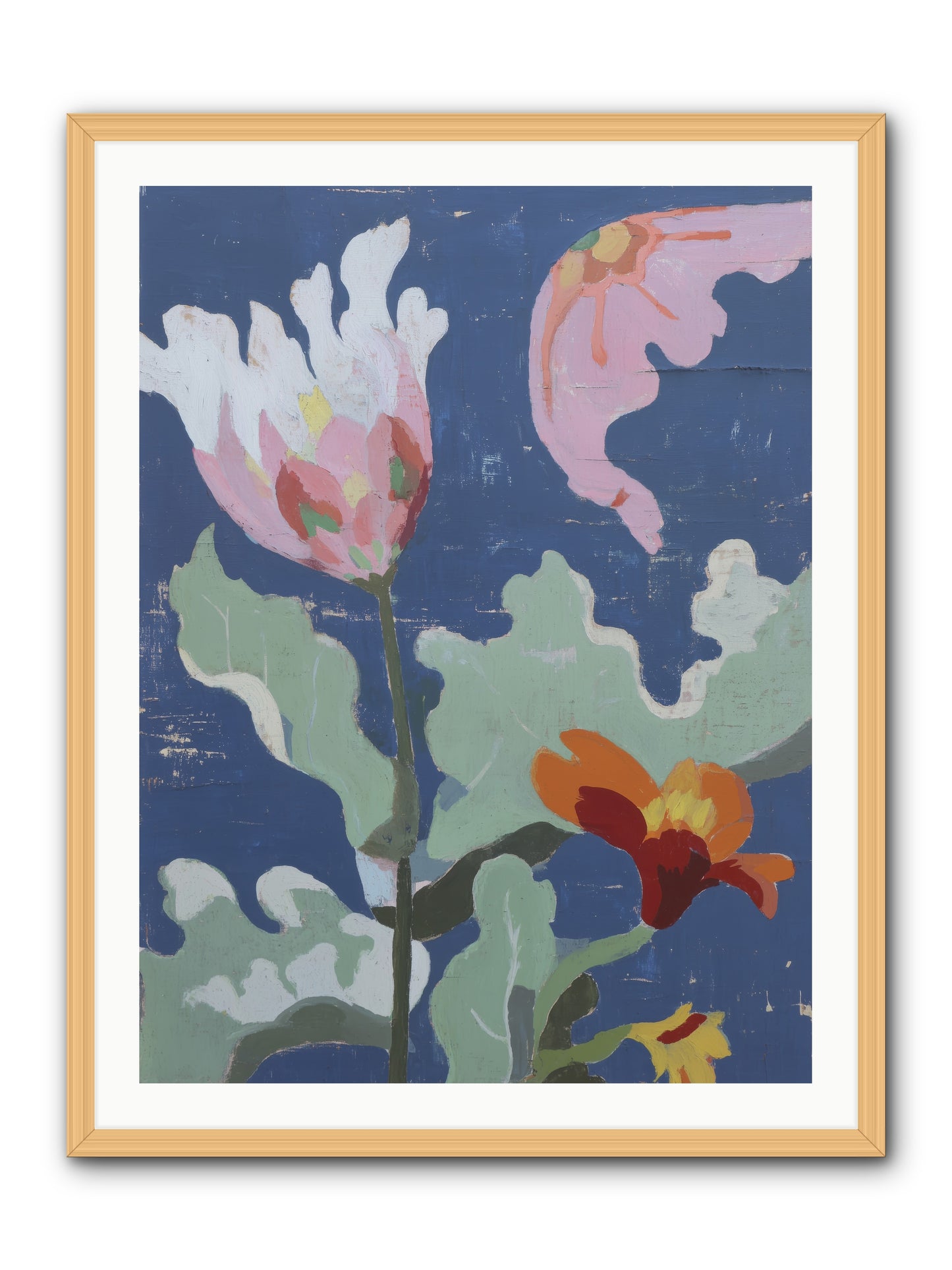 Summer Memory -- Framed Print - Natural 30x40