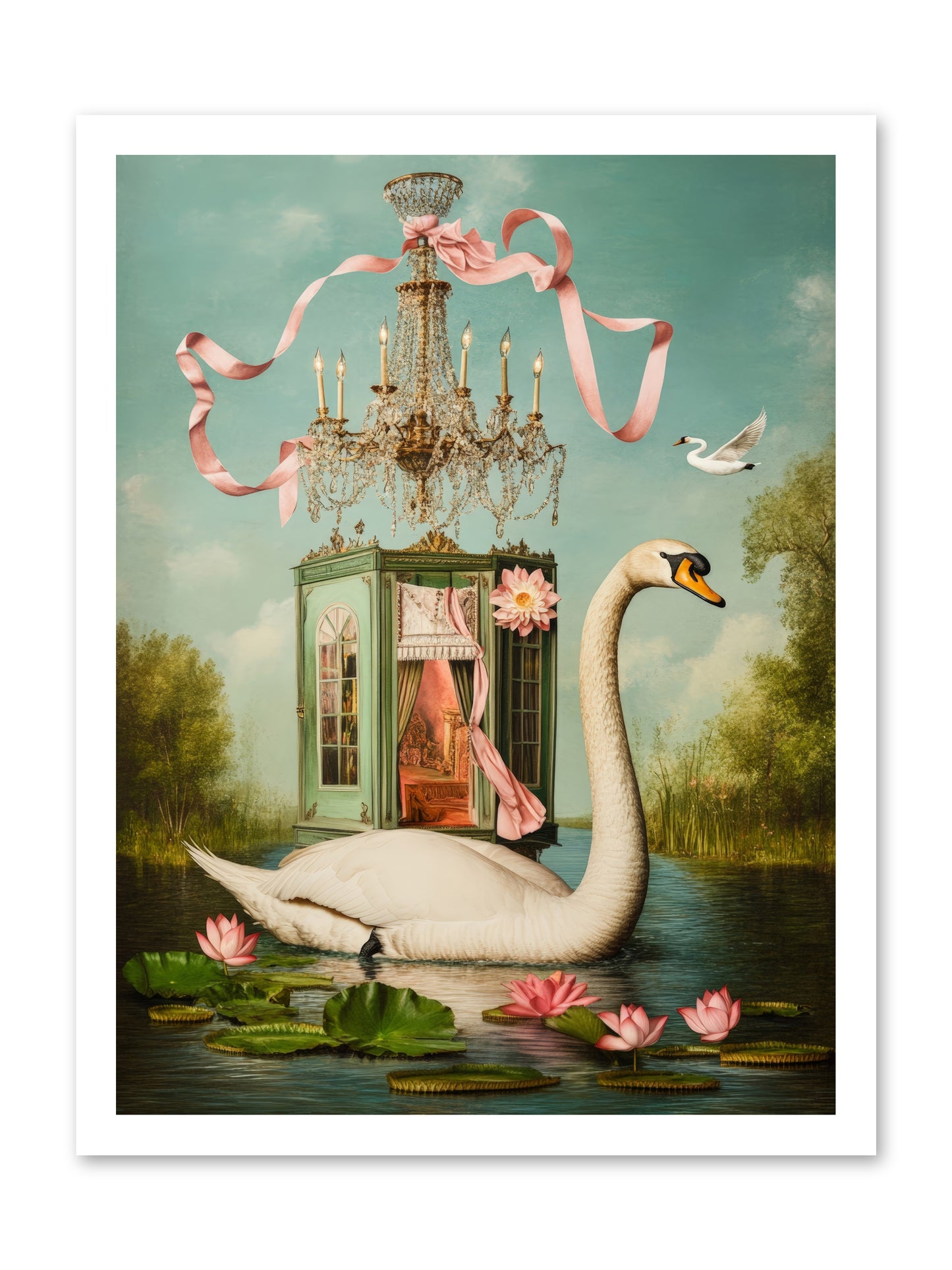 Summer Speaks French No.2Rez2 -- Paper Print 18x24