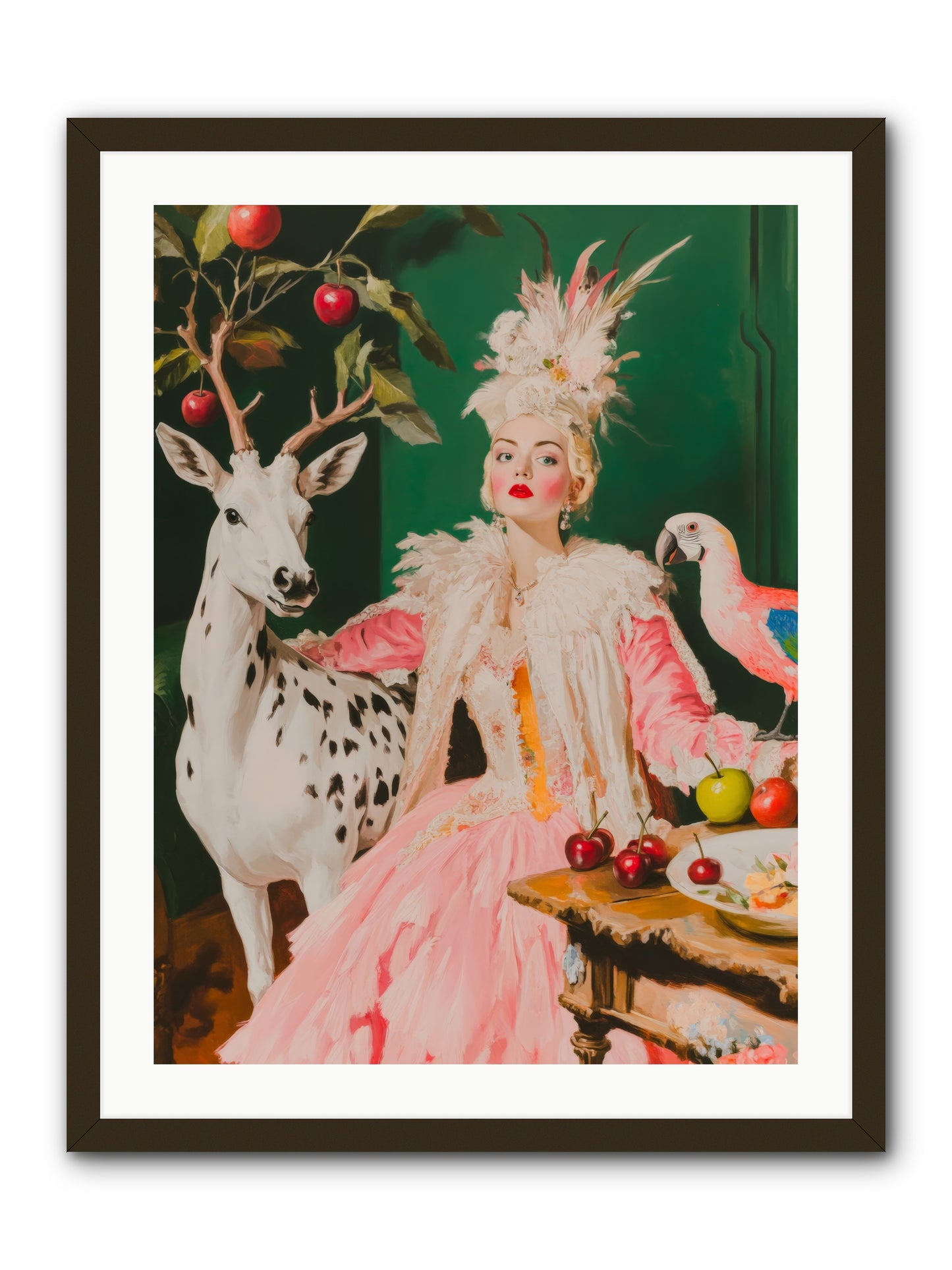 Summer at Sweet ValeRez2 -- Framed Print - Black 24x32