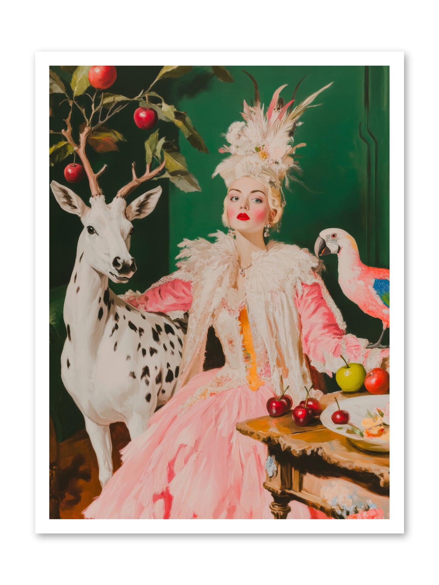 Summer at Sweet ValeRez2 -- Loose Canvas Print 24x32
