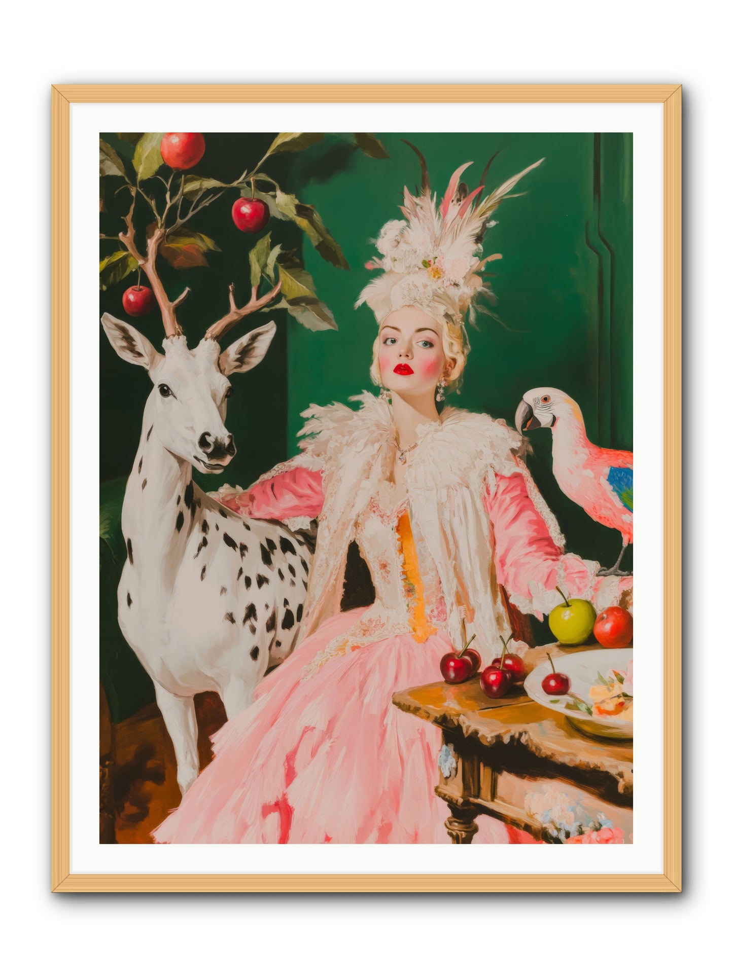 Summer at Sweet ValeRez2 -- Framed Print - Natural 36x48