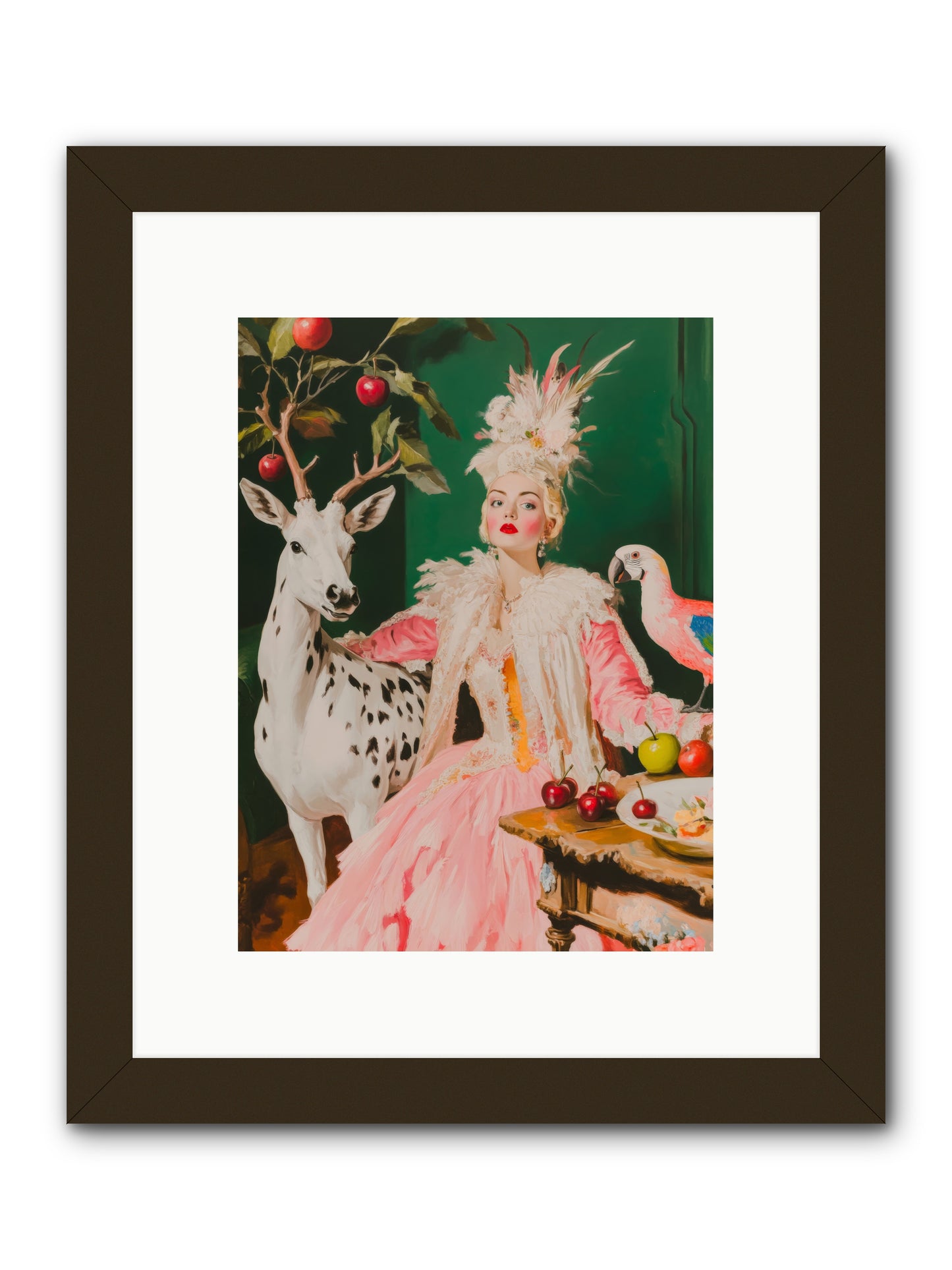 Summer at Sweet ValeRez2 -- Framed Print - Black 9x12