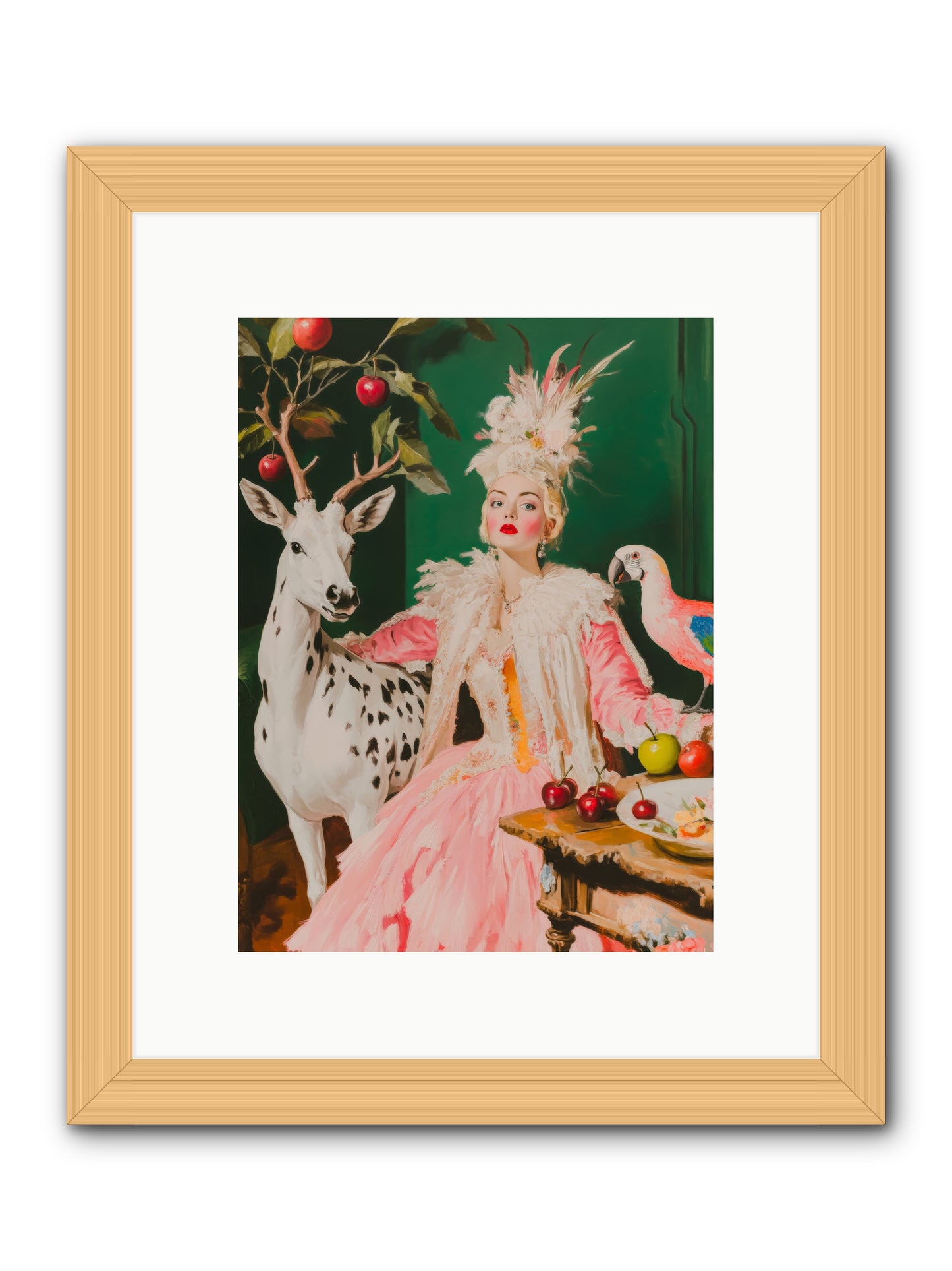Summer at Sweet ValeRez2 -- Framed Print - Natural 9x12