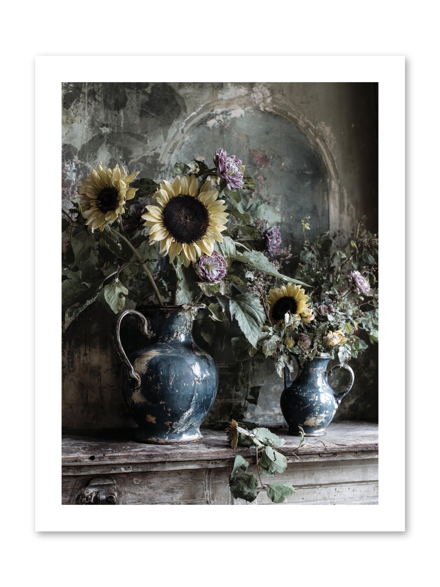 Summer society -- Loose Canvas Print 12x16