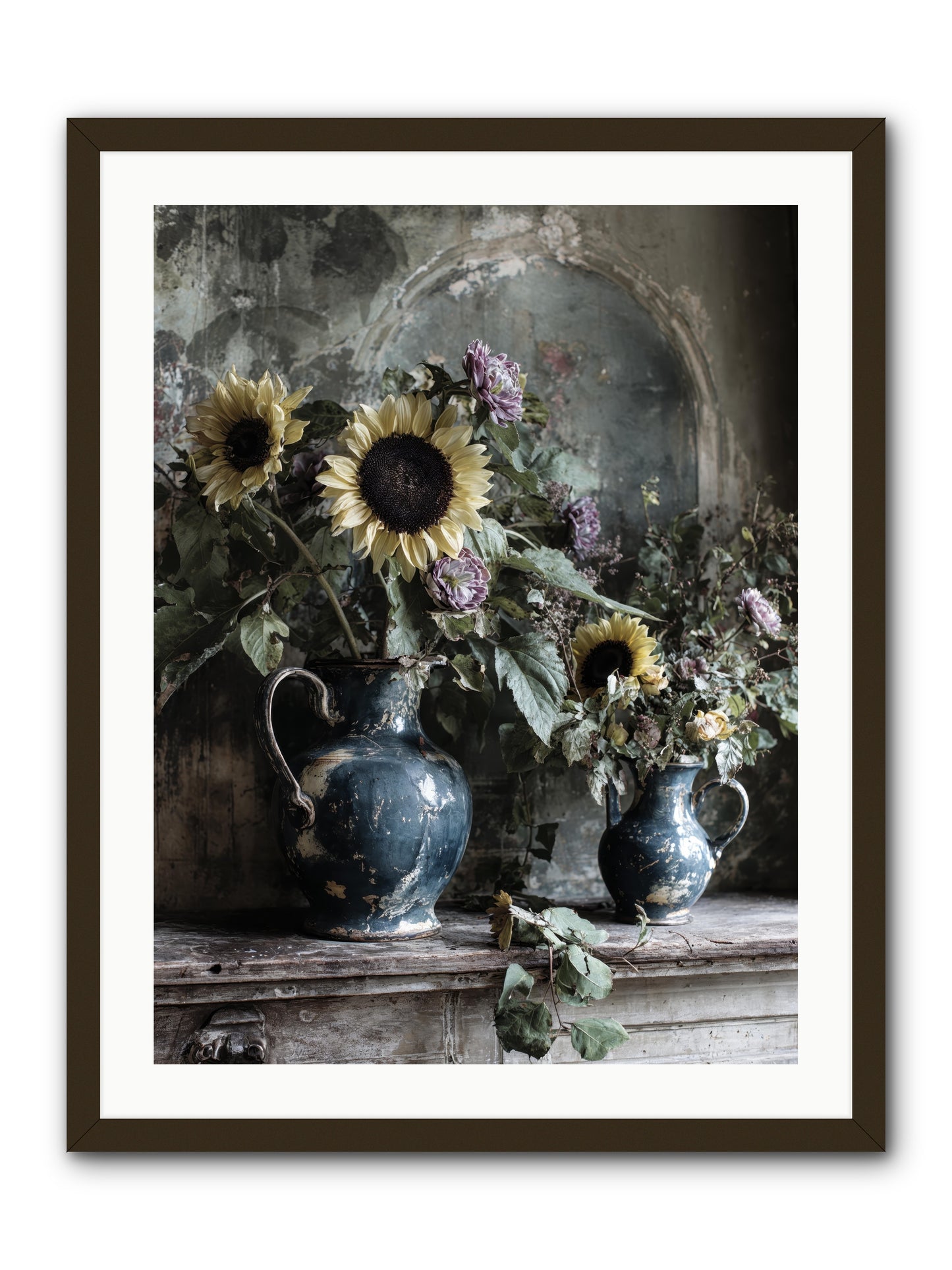 Summer society -- Framed Print - Black 24x32