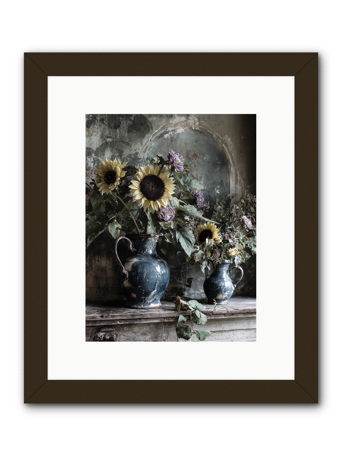 Summer society -- Framed Print - Black 9x12