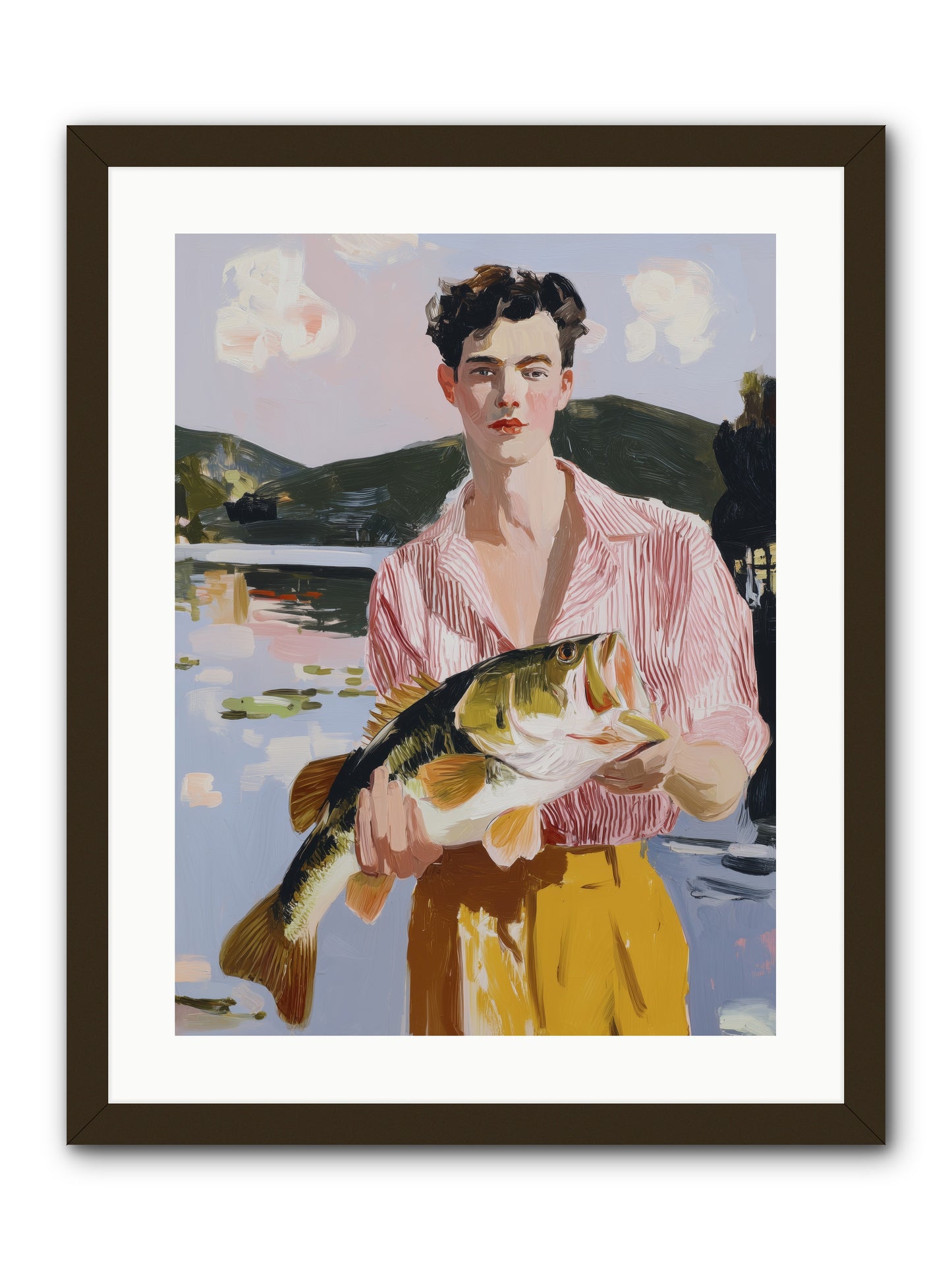 Summer's Essence -- Framed Print - Black 18x24