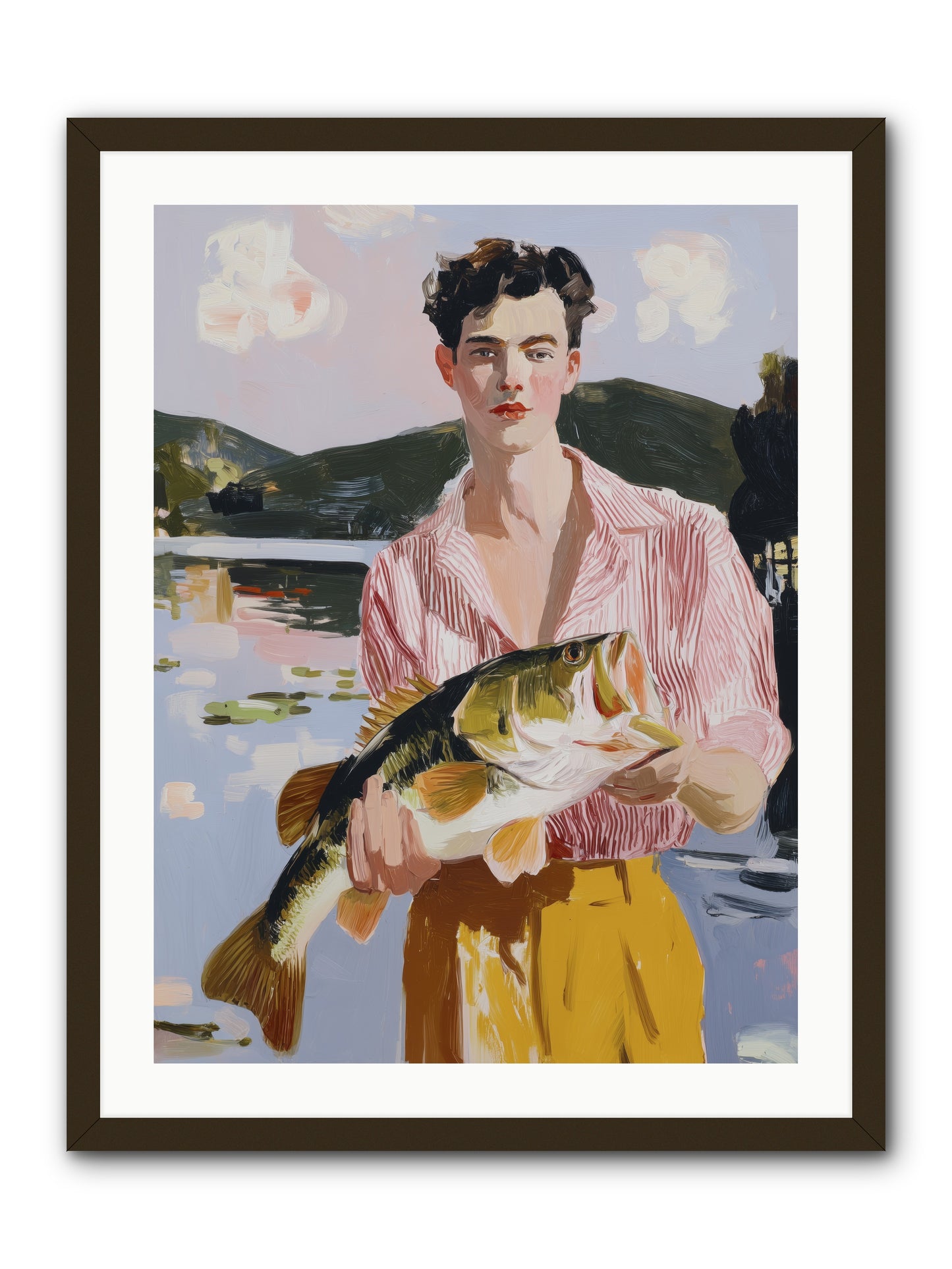 Summer's Essence -- Framed Print - Black 24x32