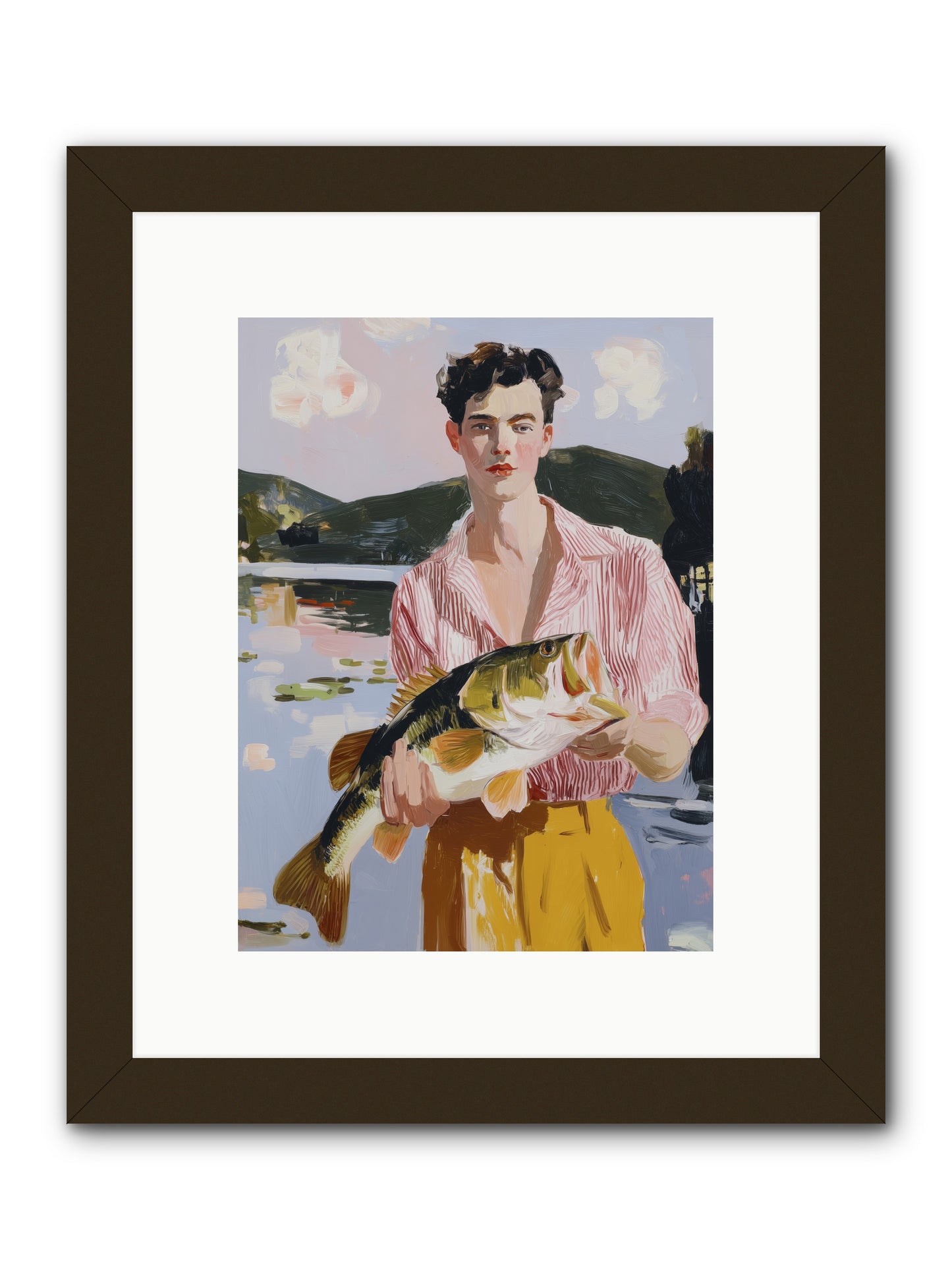 Summer's Essence -- Framed Print - Black 9x12