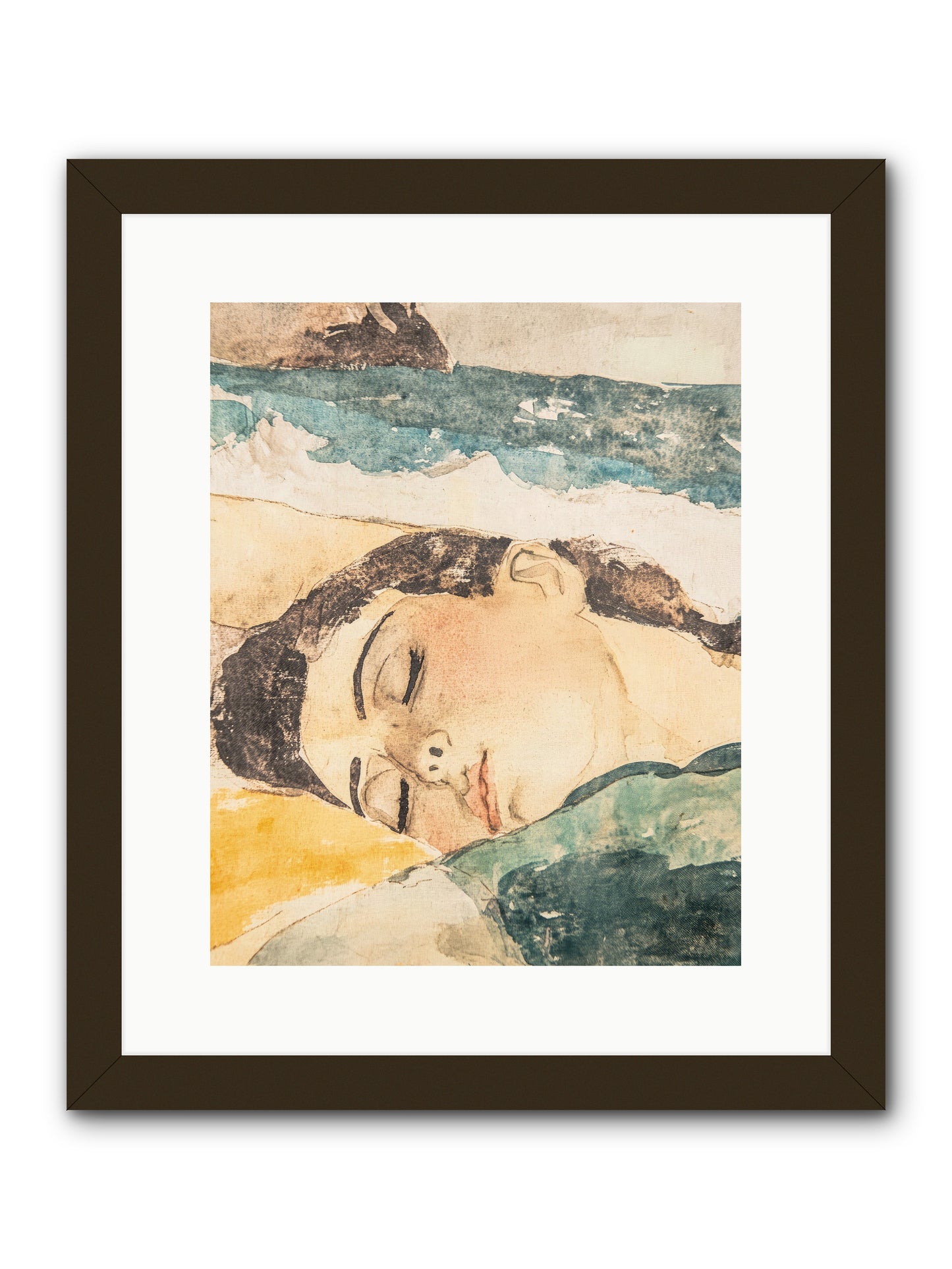 Summer's Memoir -- Framed Print - Black 12x15