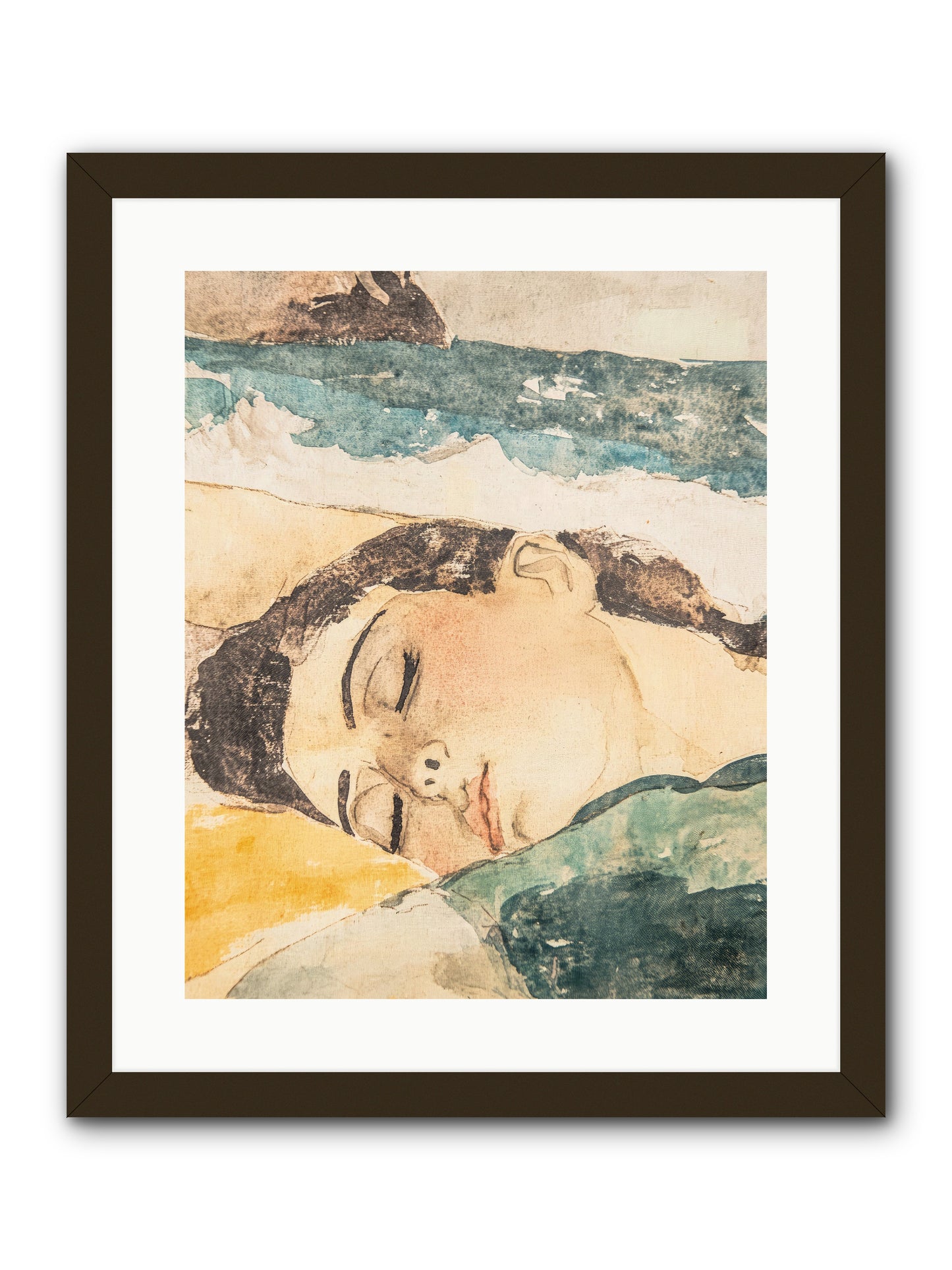 Summer's Memoir -- Framed Print - Black 16x20