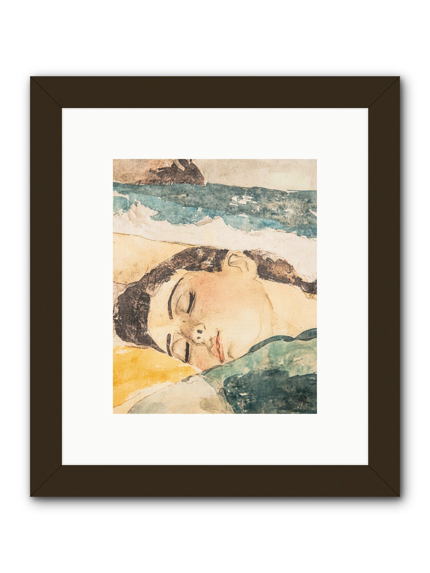 Summer's Memoir -- Framed Print - Black 8x10