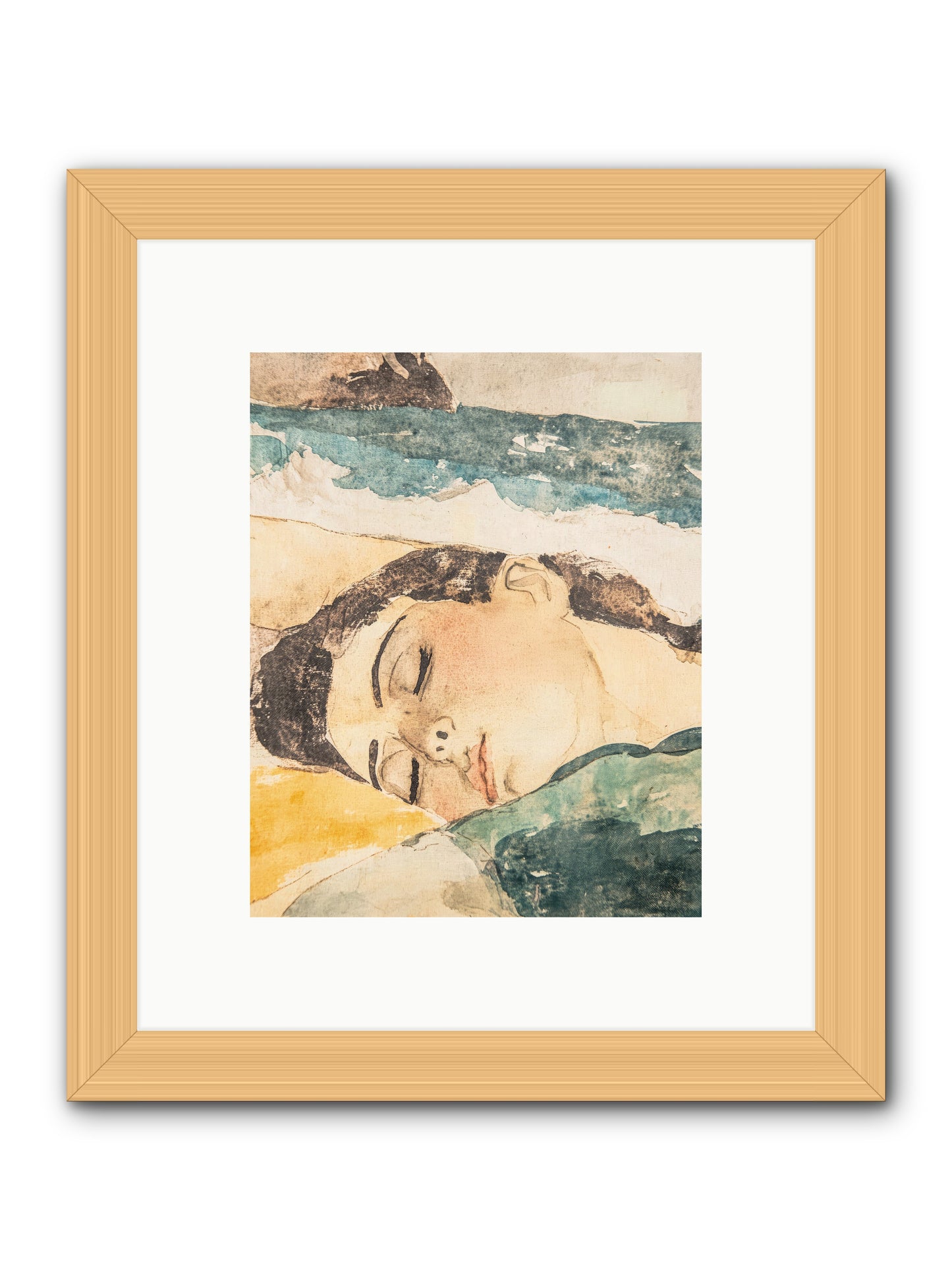 Summer's Memoir -- Framed Print - Natural 8x10