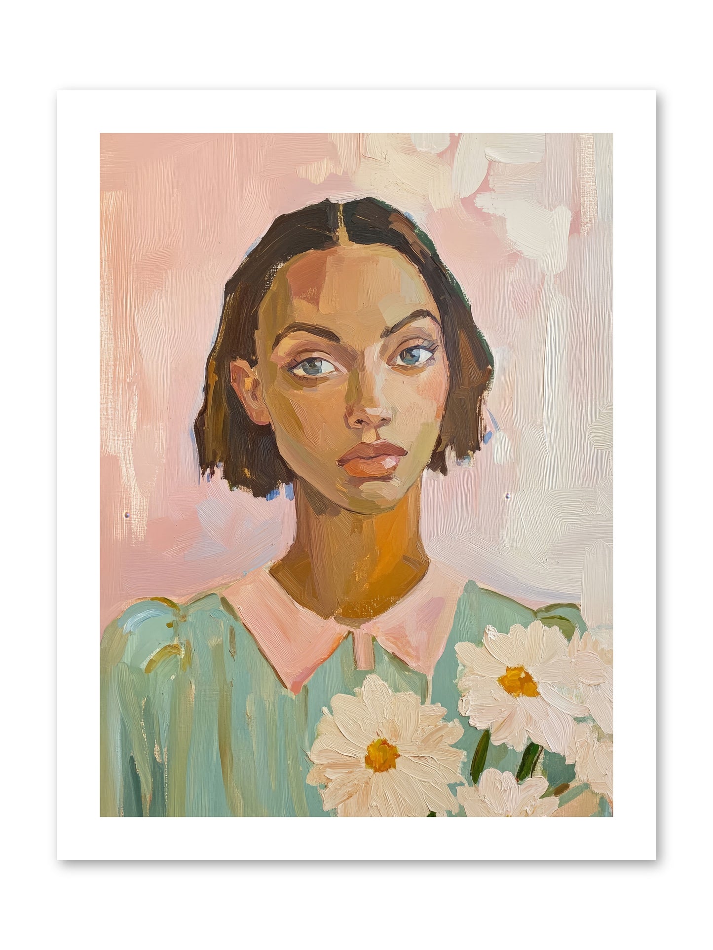 Summer's Portrait -- Paper Print 12x16