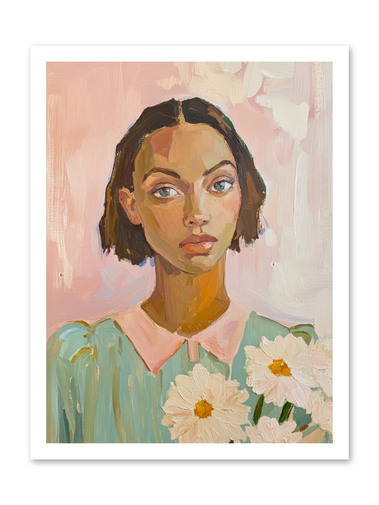 Summer's Portrait -- Loose Canvas Print 18x24