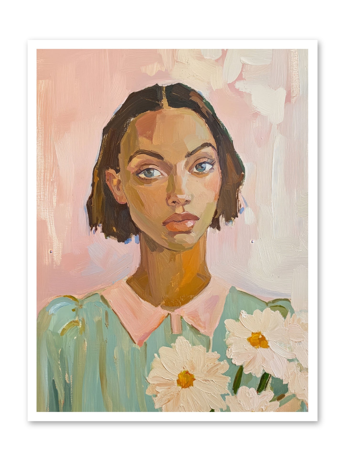 Summer's Portrait -- Loose Canvas Print 30x40