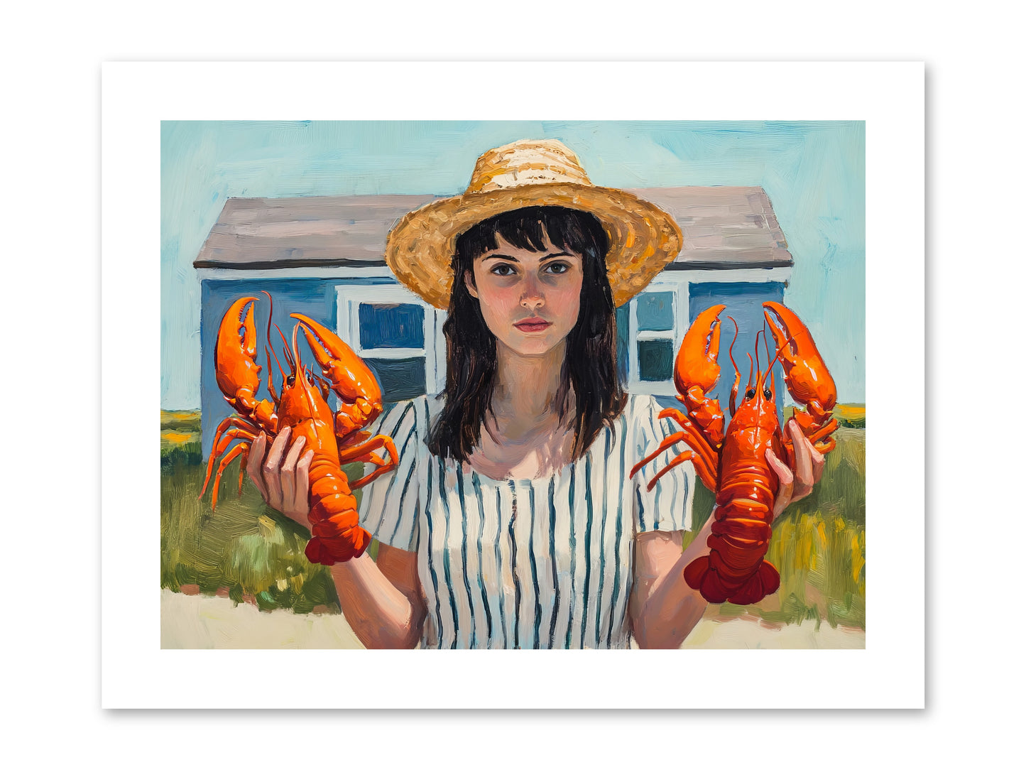 Summer's Prize -- Paper Print 12x9