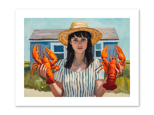Summer's Prize -- Paper Print 12x9