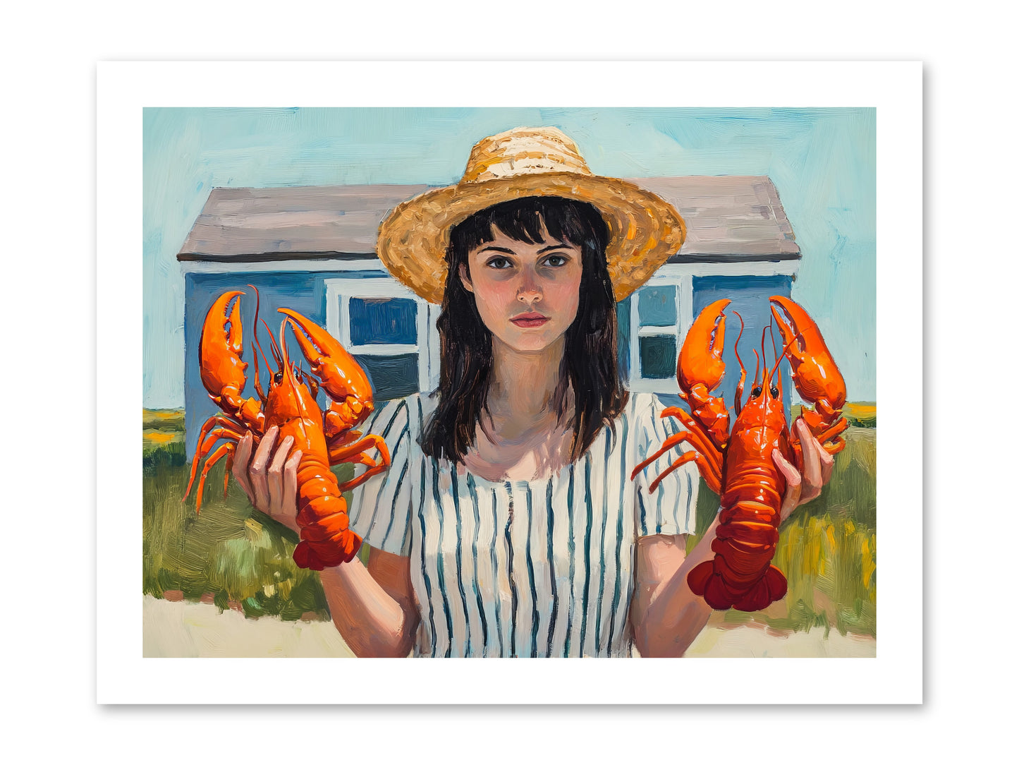 Summer's Prize -- Loose Canvas Print 16x12