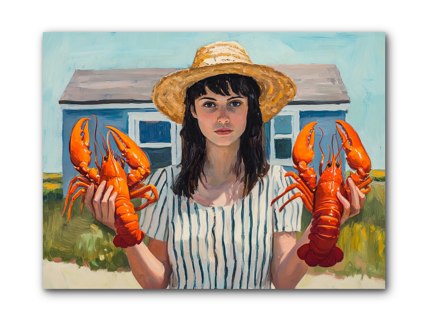 Summer's Prize -- Wrapped Canvas 12x9