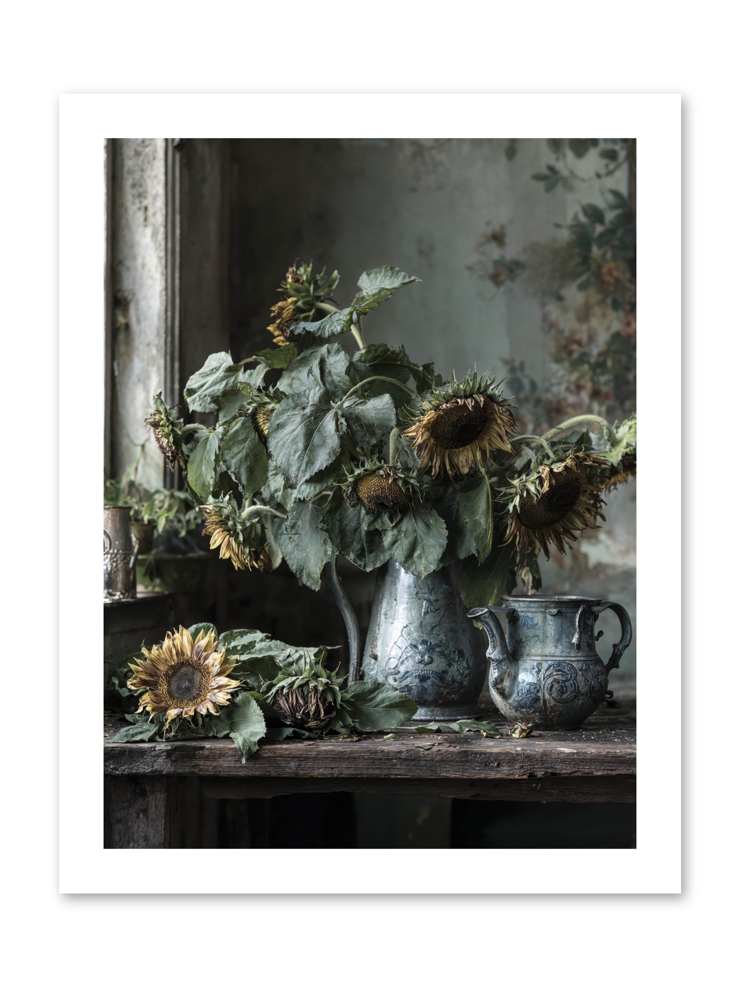 Summer's Swan Song -- Loose Canvas Print 12x16