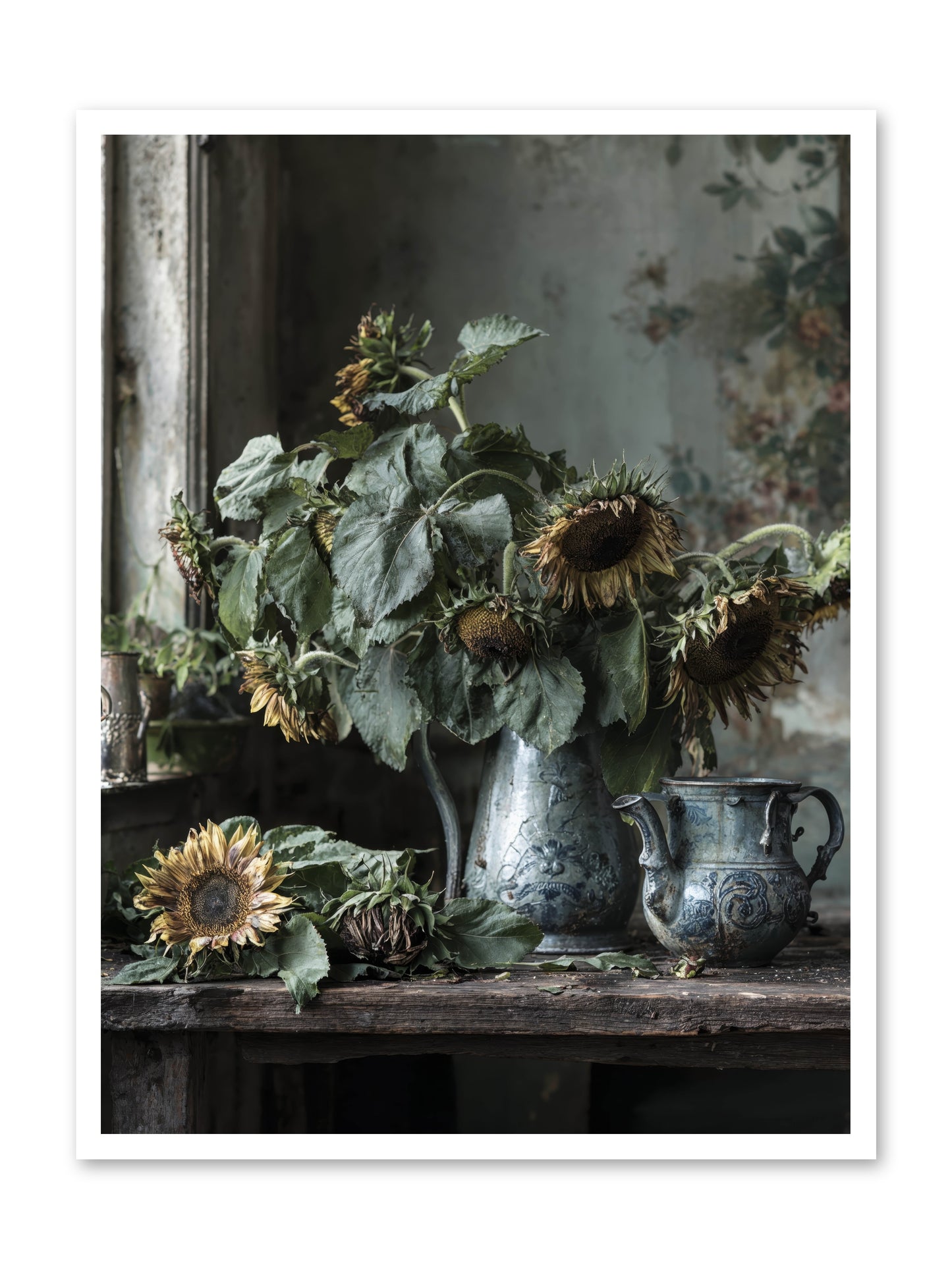 Summer's Swan Song -- Loose Canvas Print 30x40