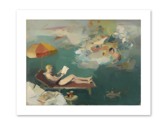 Summer's Sweet Surrender -- Paper Print 12x9