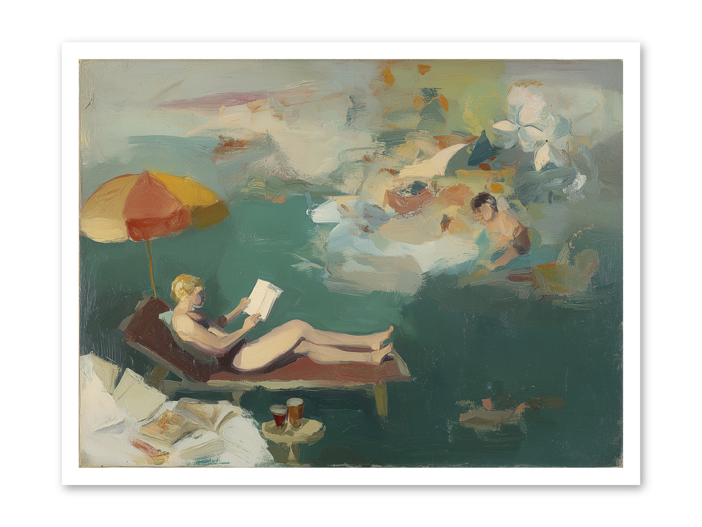 Summer's Sweet Surrender -- Paper Print 32x24