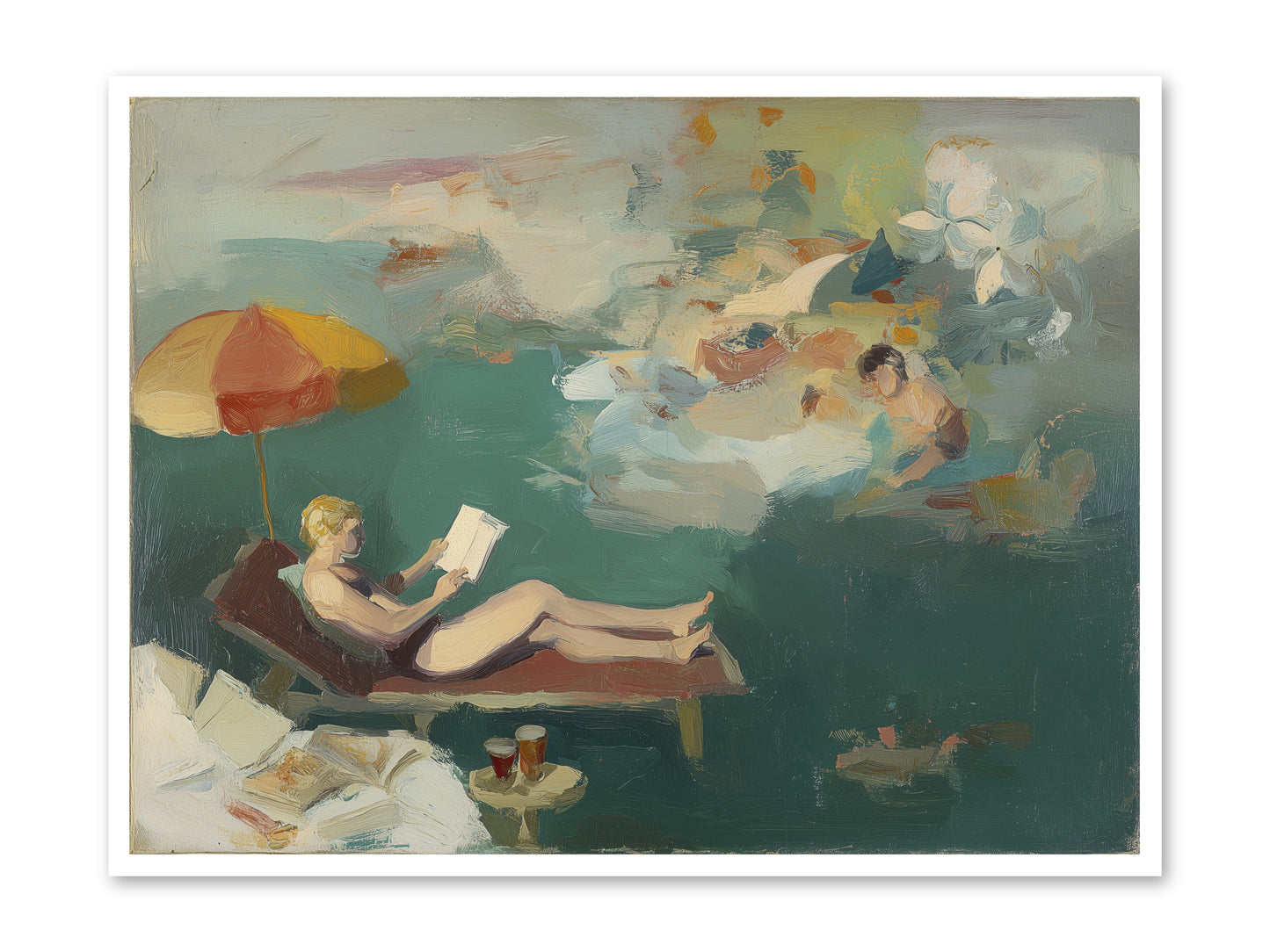 Summer's Sweet Surrender -- Loose Canvas Print 48x36