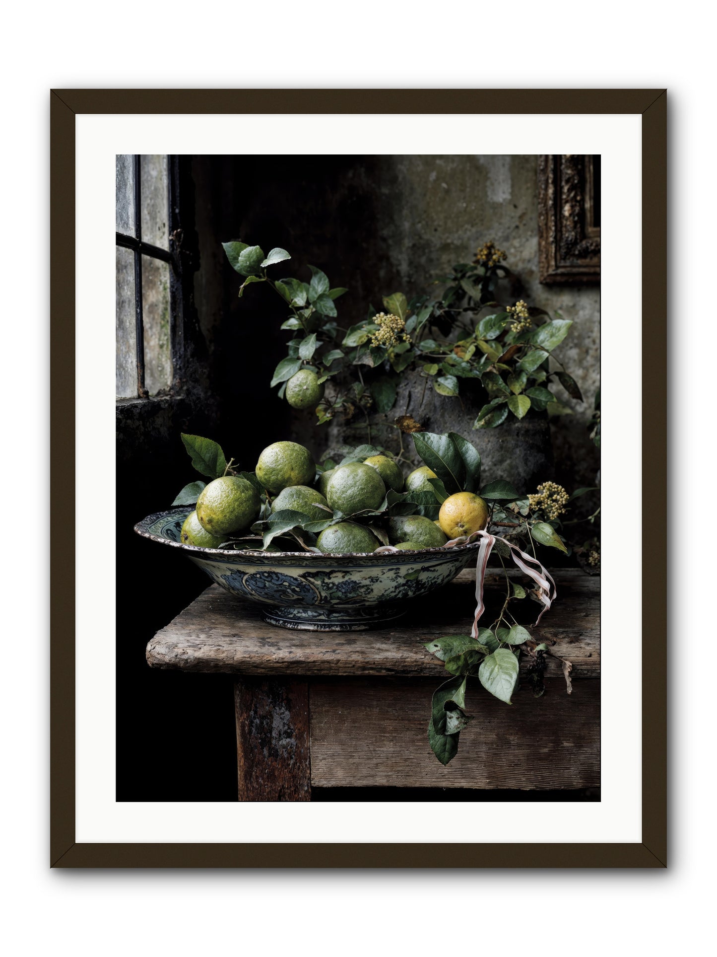 Summer's golden secret -- Framed Print - Black 24x32