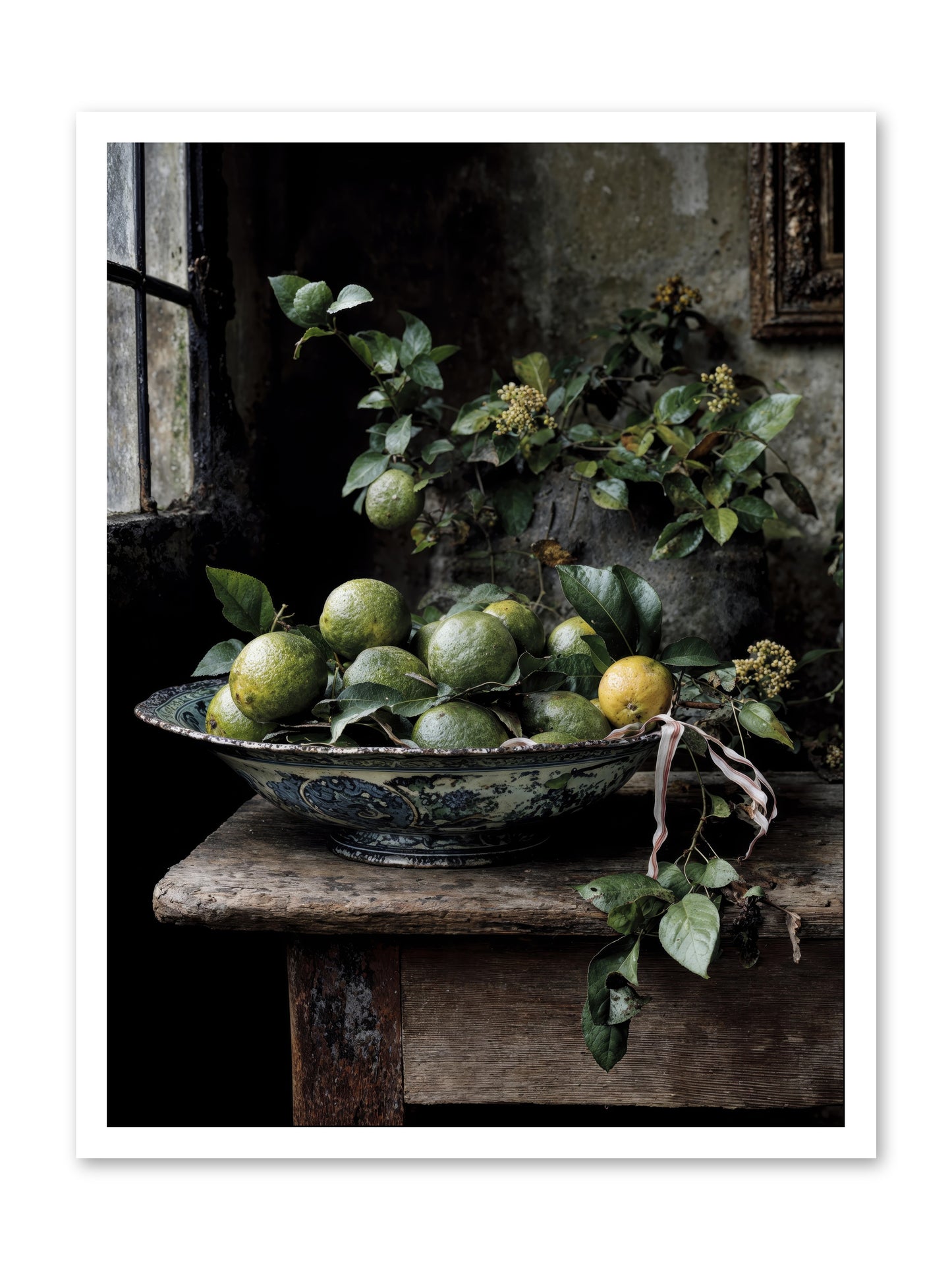 Summer's golden secret -- Loose Canvas Print 24x32