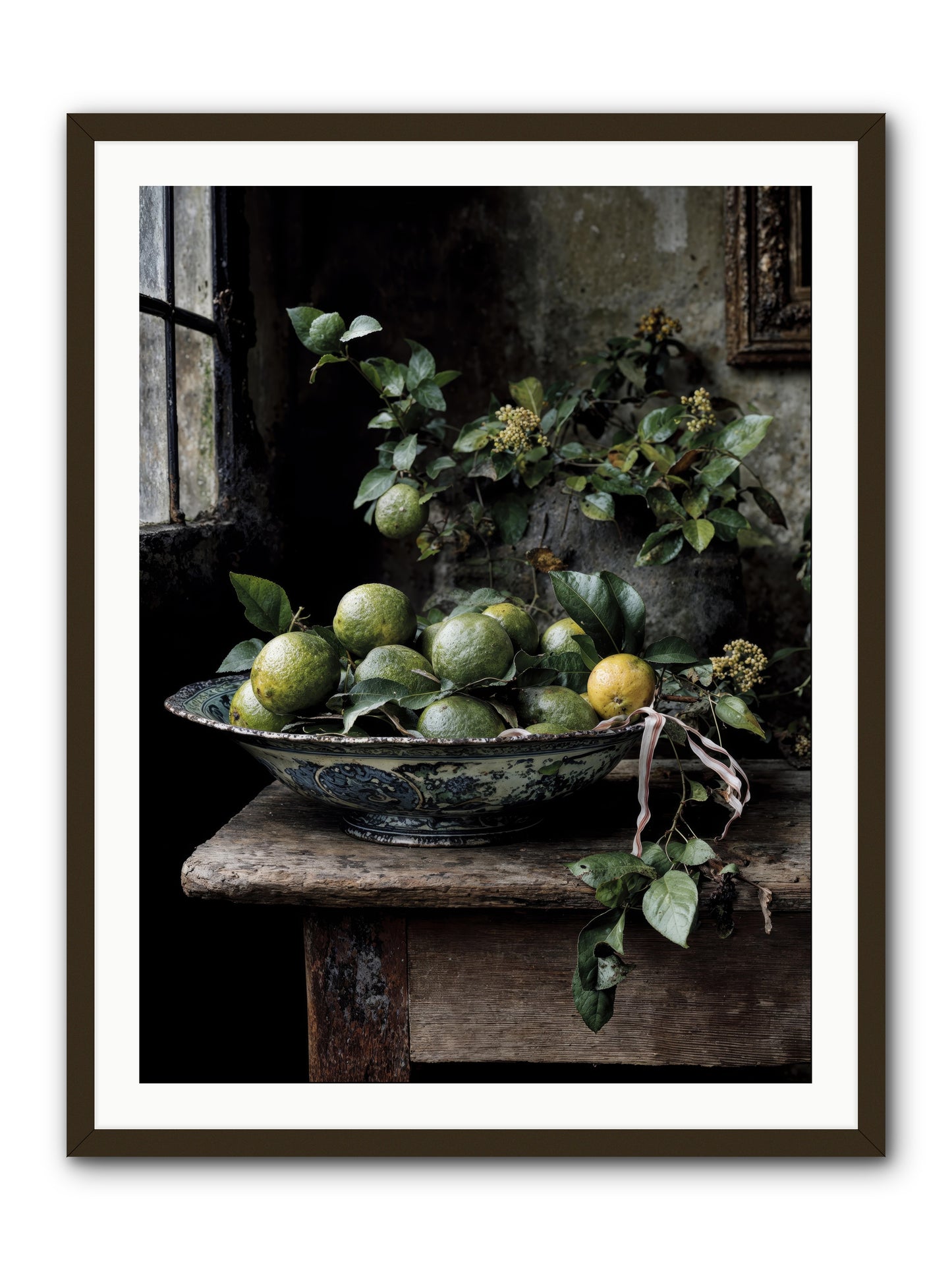Summer's golden secret -- Framed Print - Black 30x40