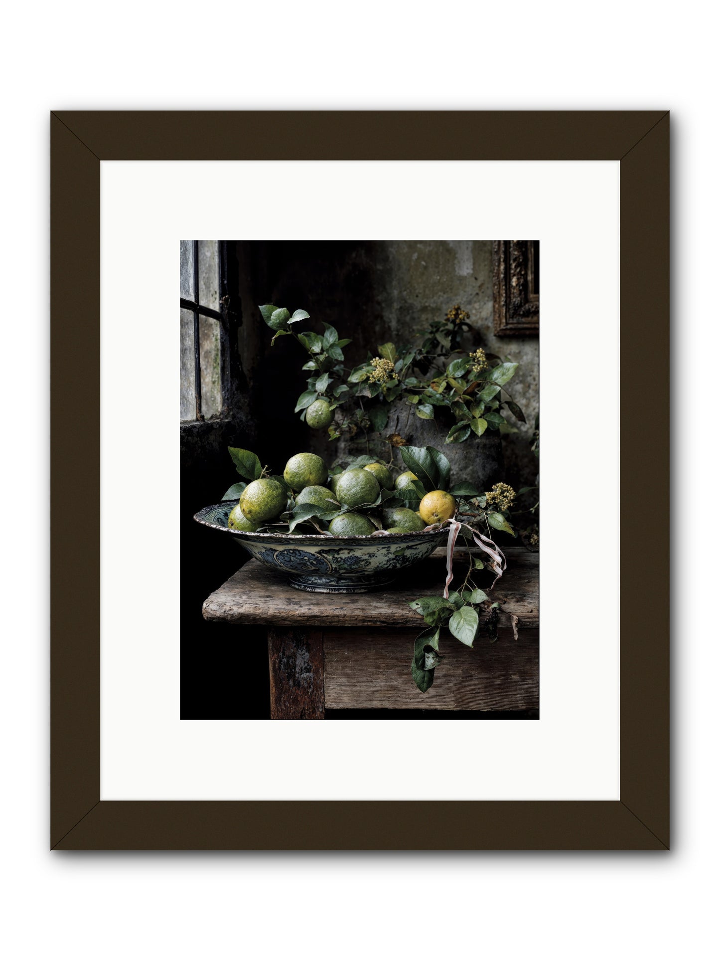 Summer's golden secret -- Framed Print - Black 9x12