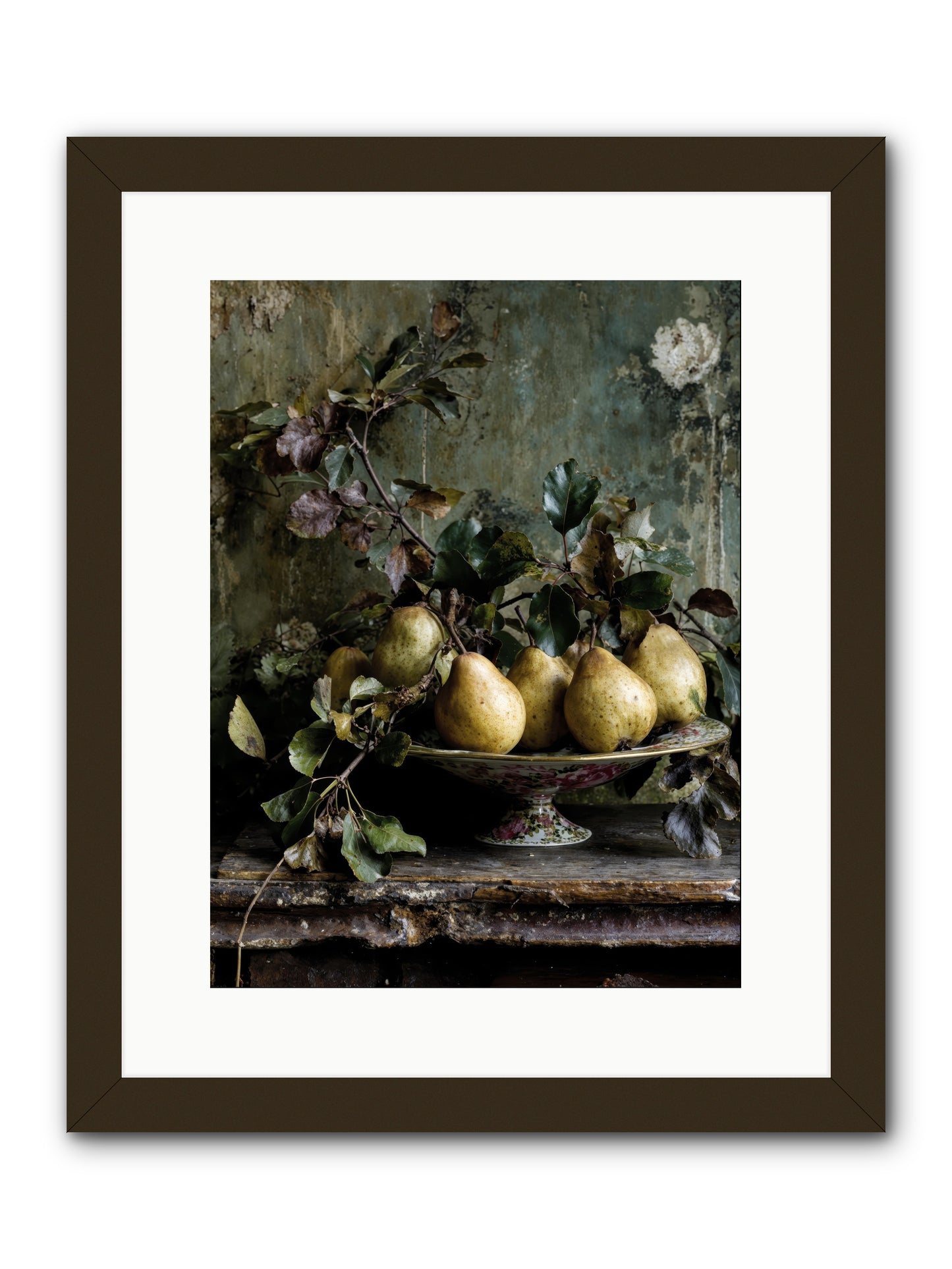 Summer's grand gesture -- Framed Print - Black 12x16