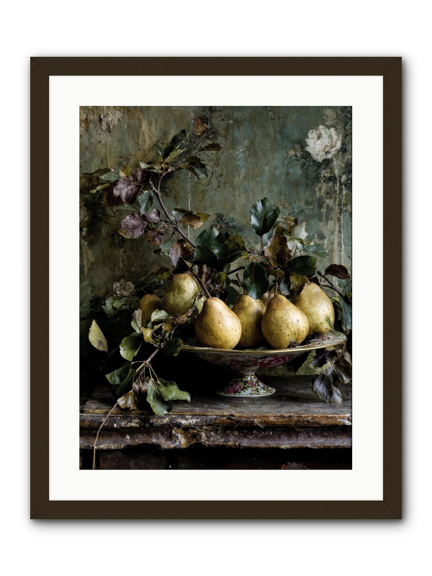 Summer's grand gesture -- Framed Print - Black 18x24
