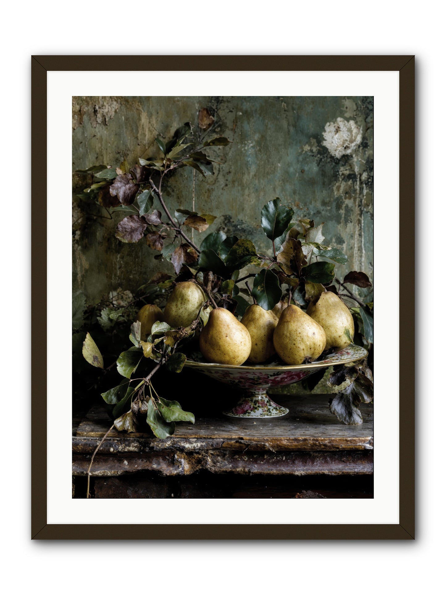 Summer's grand gesture -- Framed Print - Black 24x32