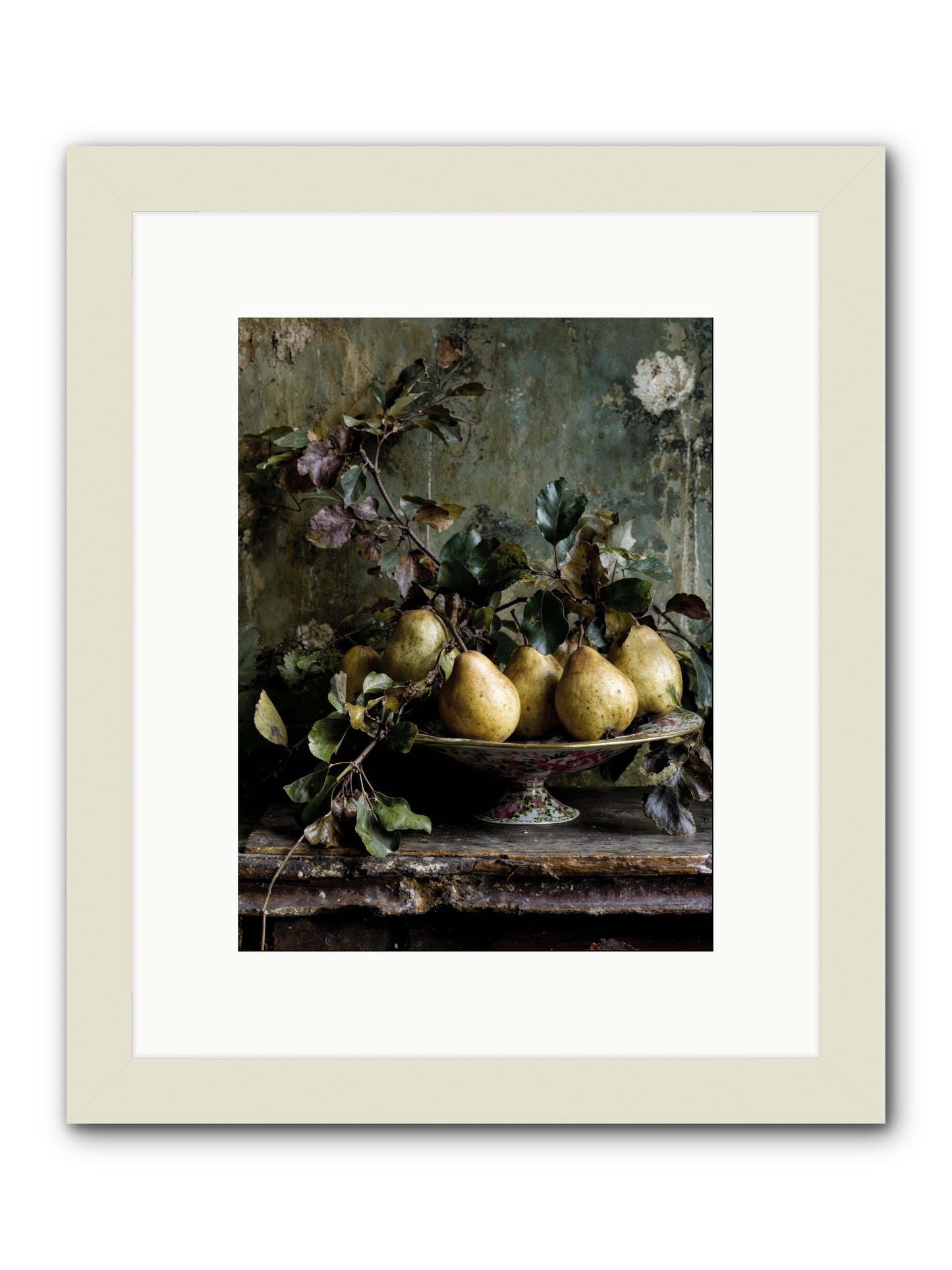 Summer's grand gesture -- Framed Print - White 9x12
